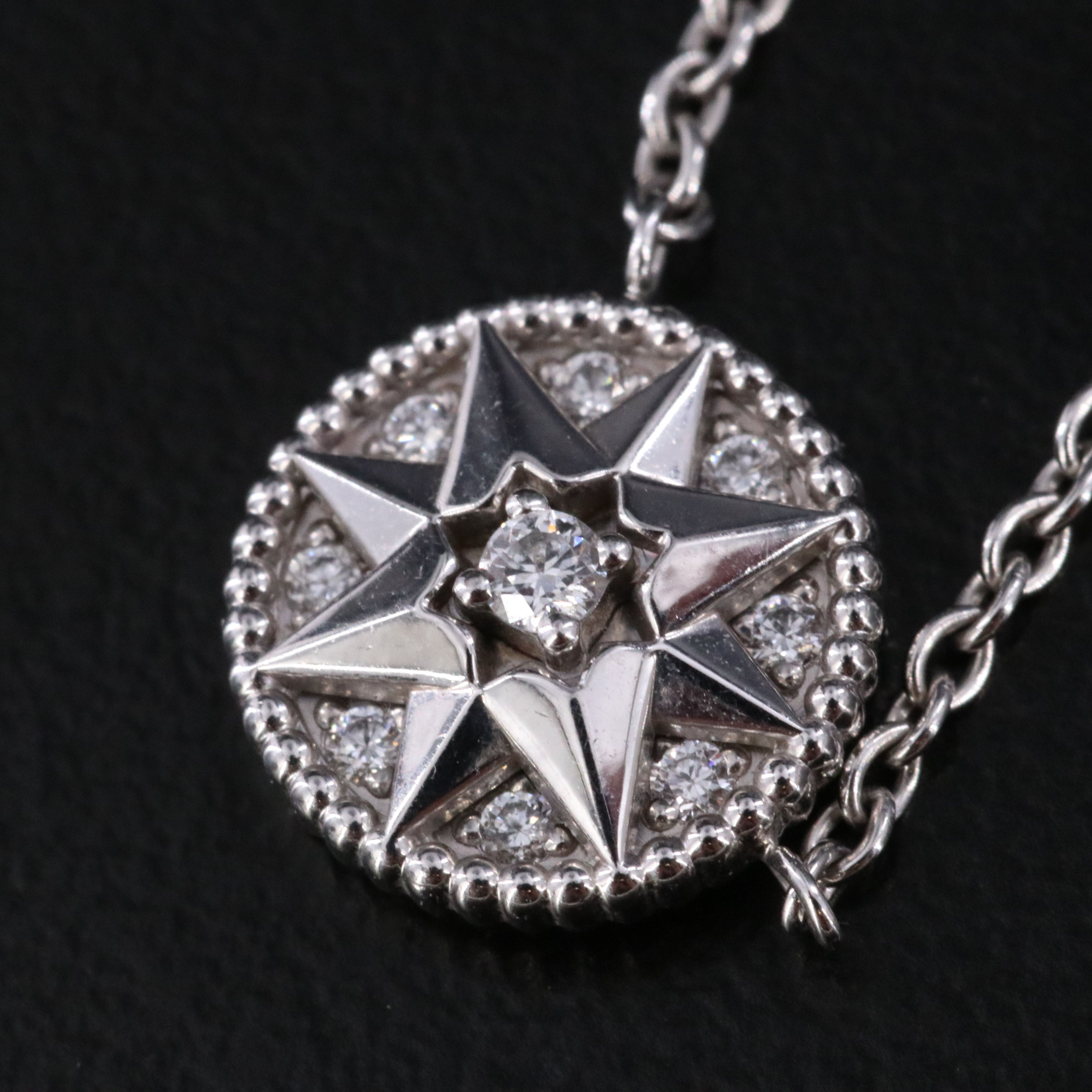 Dior Rose des Vents 18K Diamond Necklace