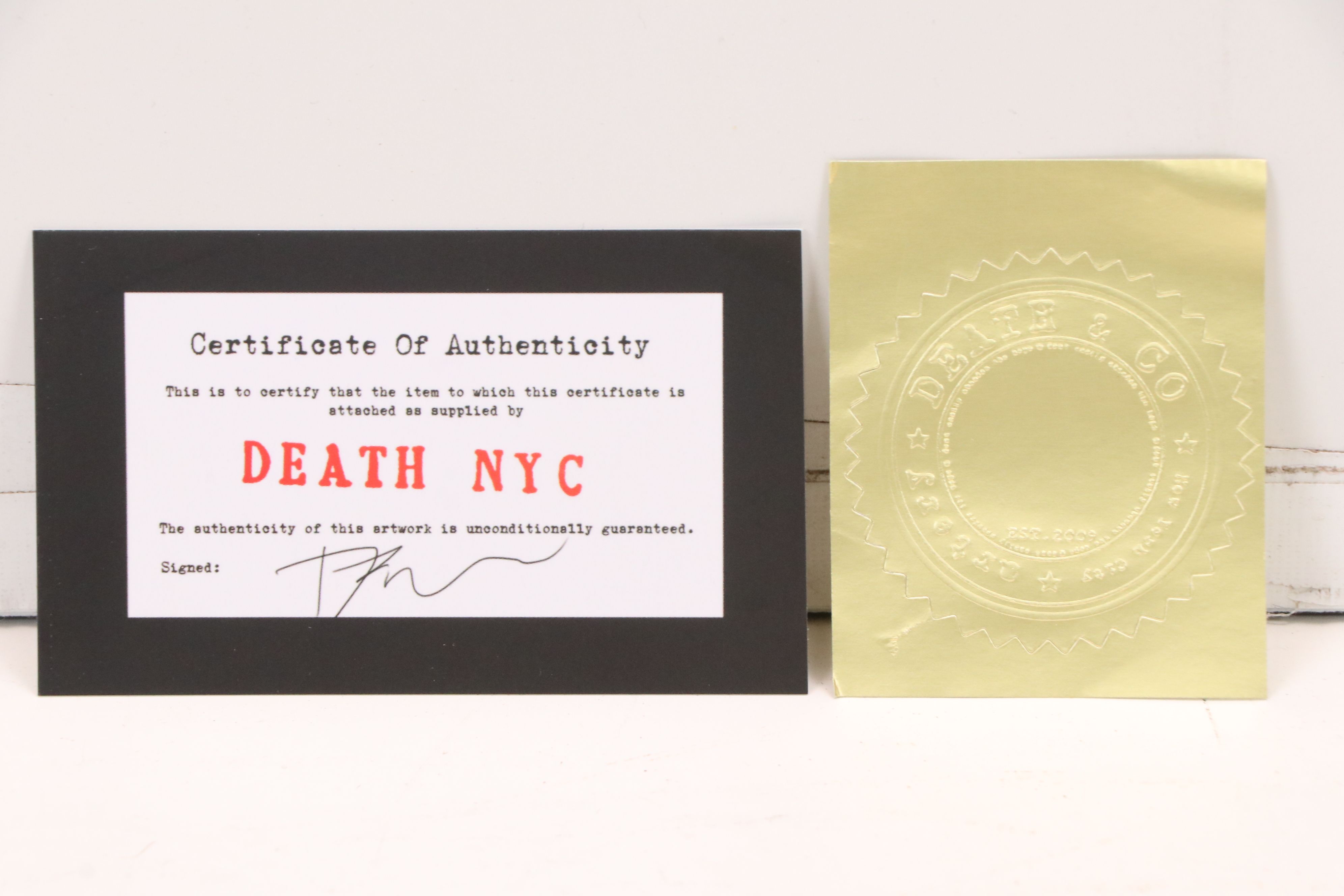 Death NYC Screenprint of Warhol's Marilyn Superimposed on US Dollar, 2026