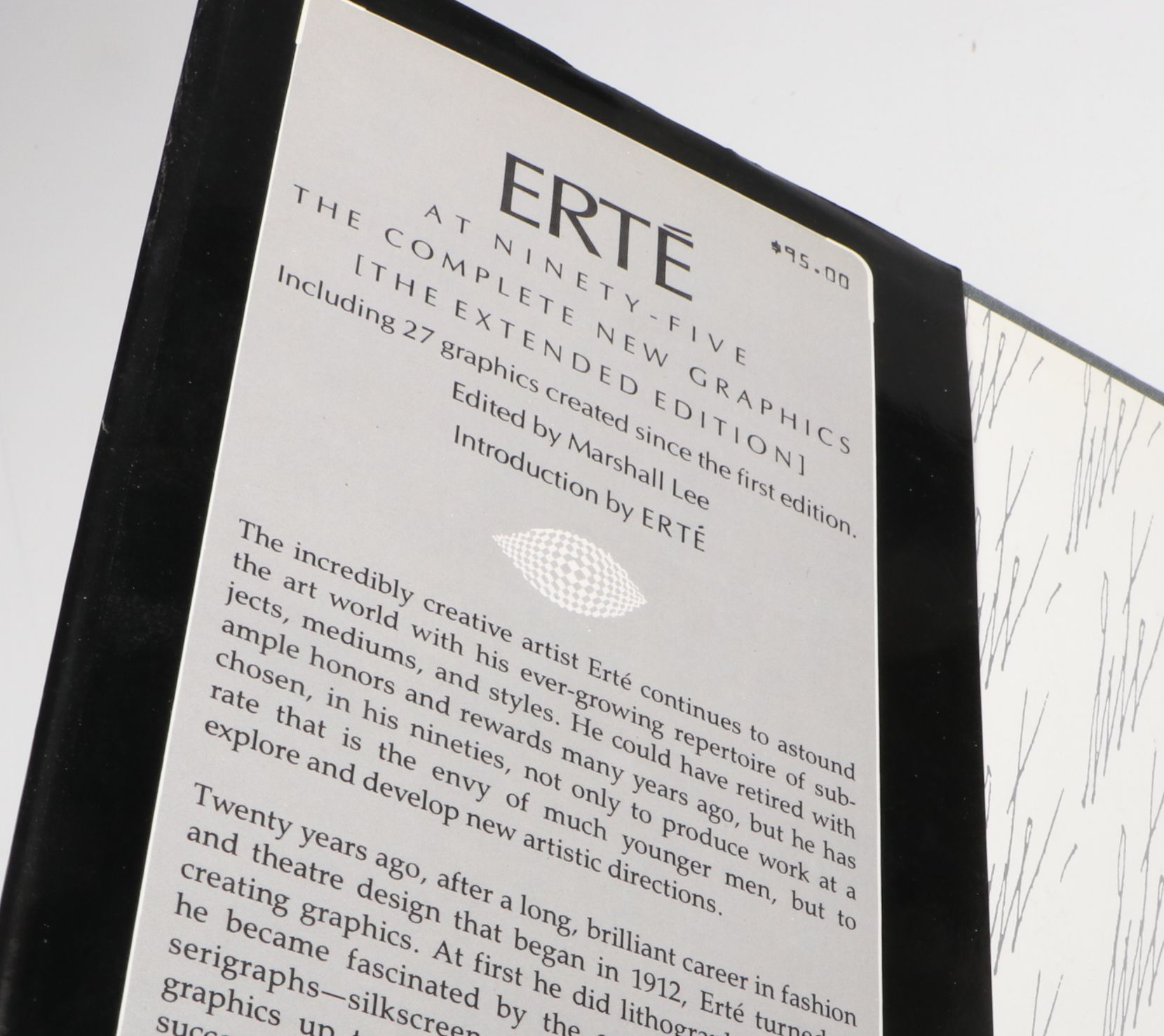 First Edition "Erté at Ninety-Five: The Complete New Graphics" Edited by Lee