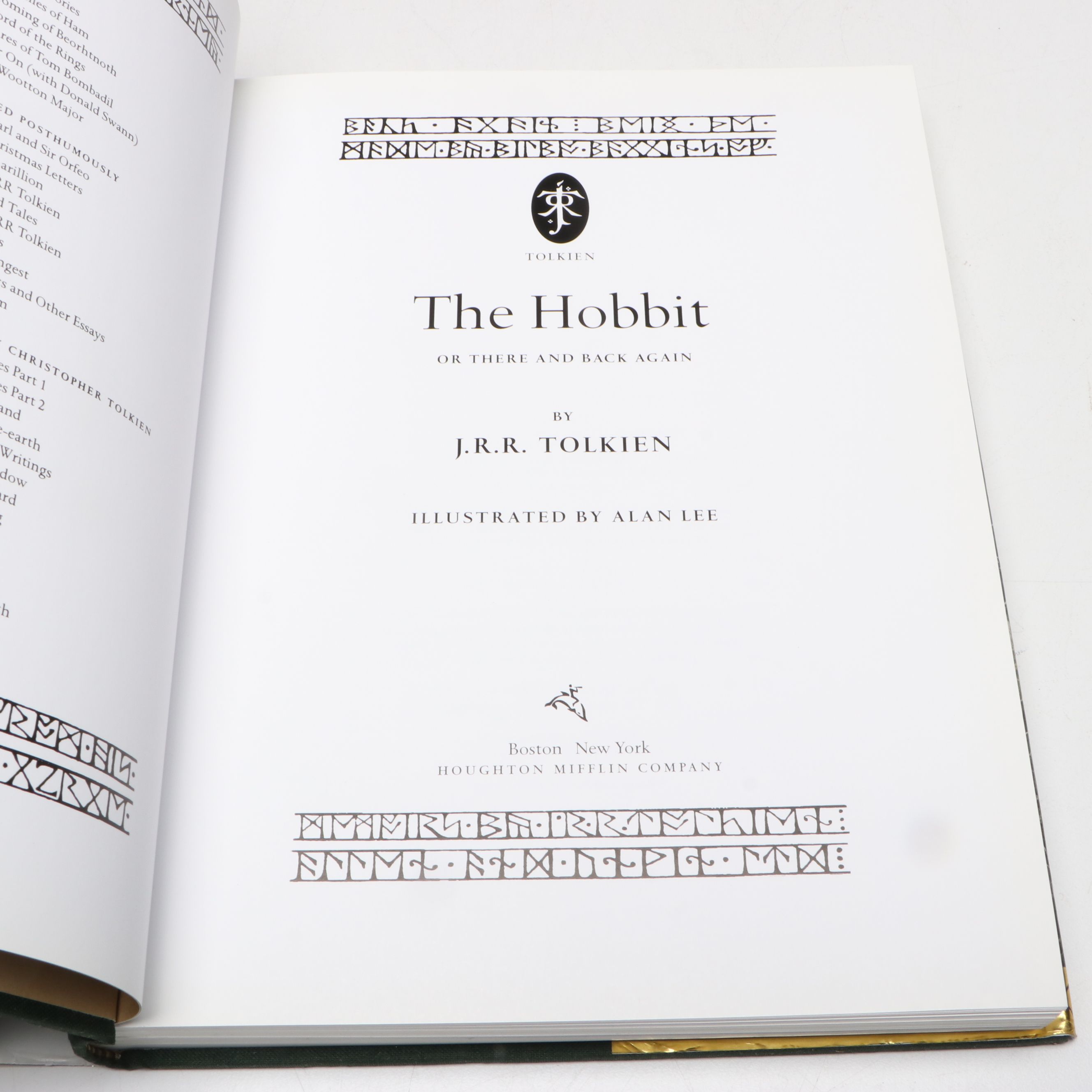 Alan Lee Illustrated "The Hobbit" by J. R. R. Tolkien, 1997