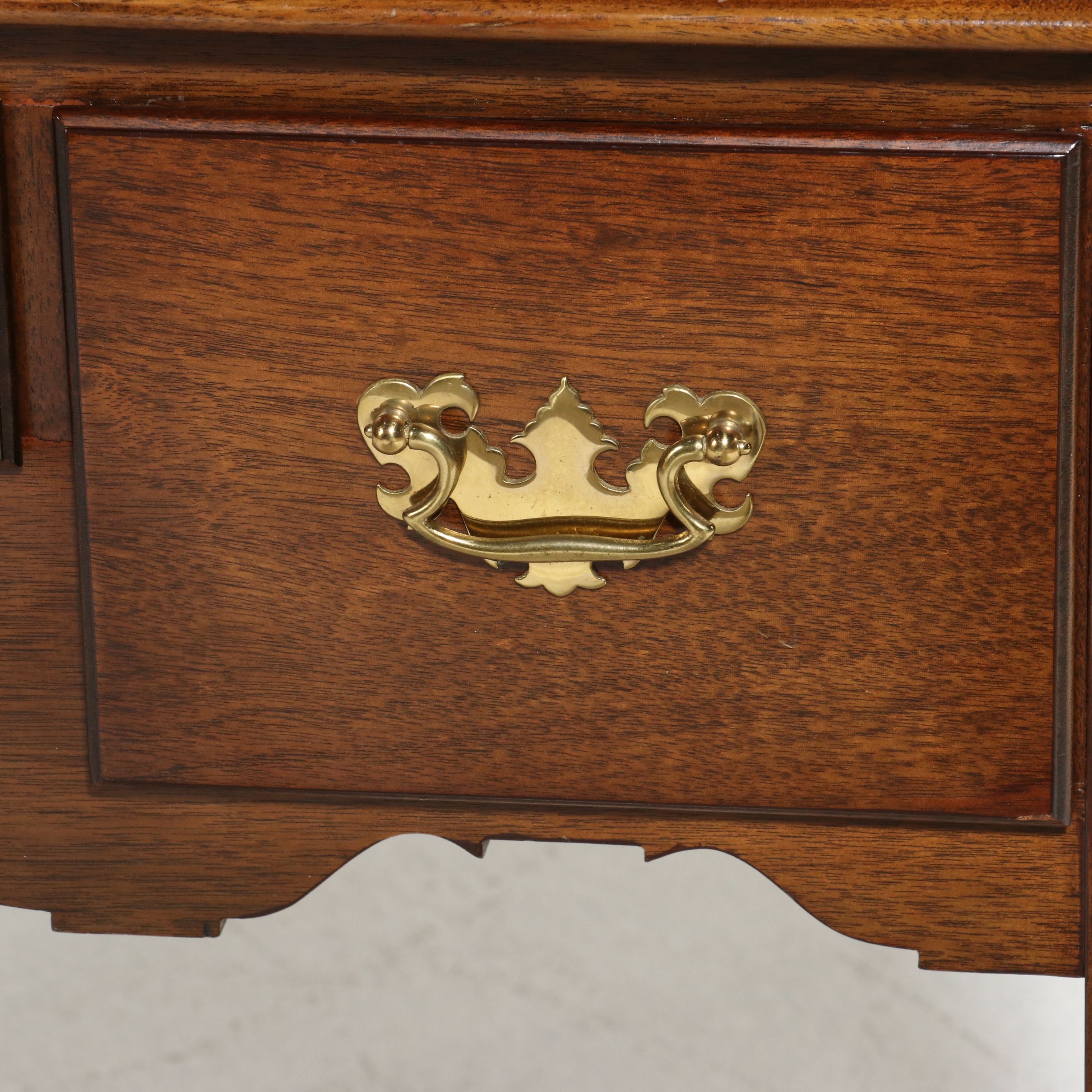 Chippendale Style Mahogany Lowboy Dressing Table, Mid to Late 20th Century