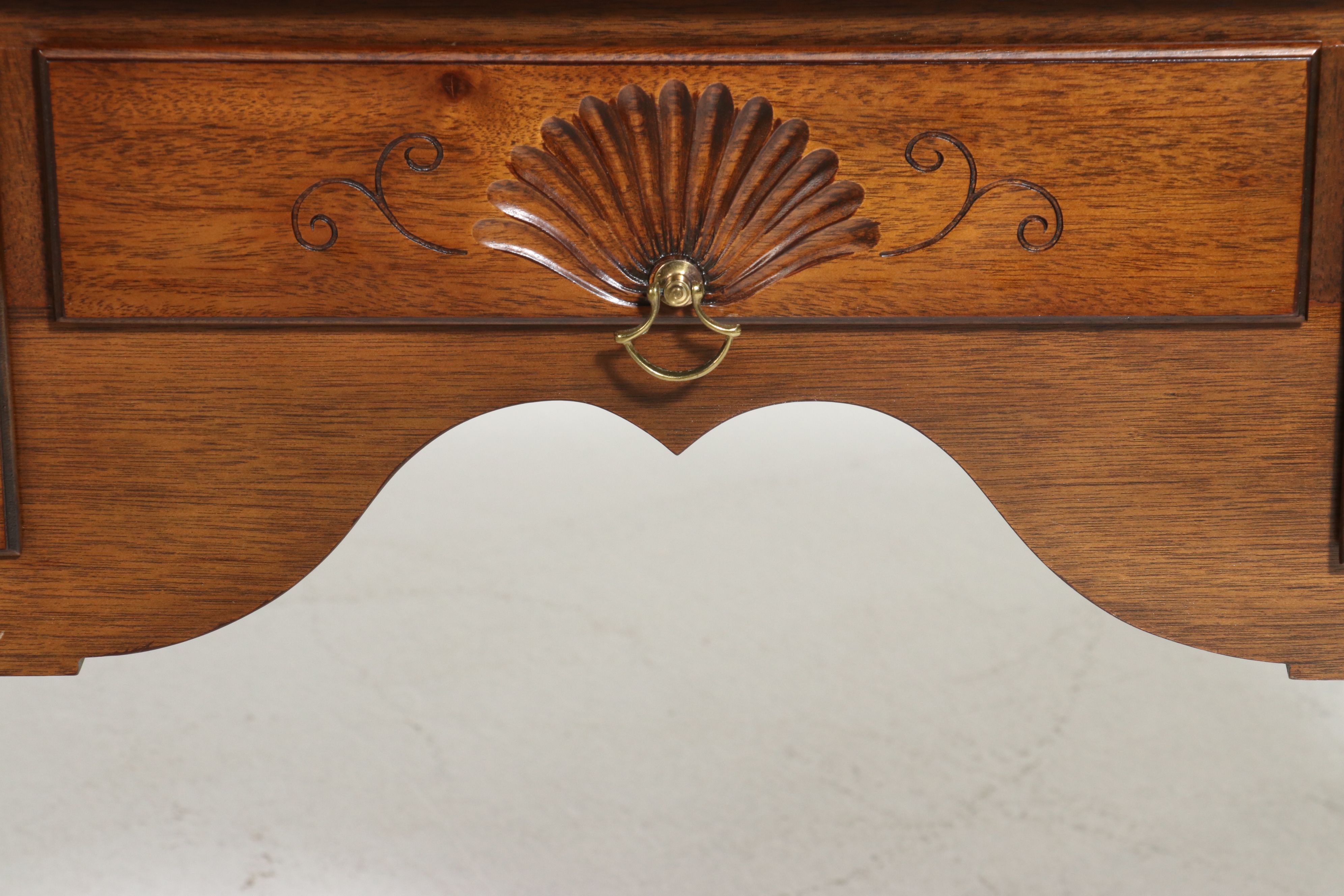 Chippendale Style Mahogany Lowboy Dressing Table, Mid to Late 20th Century