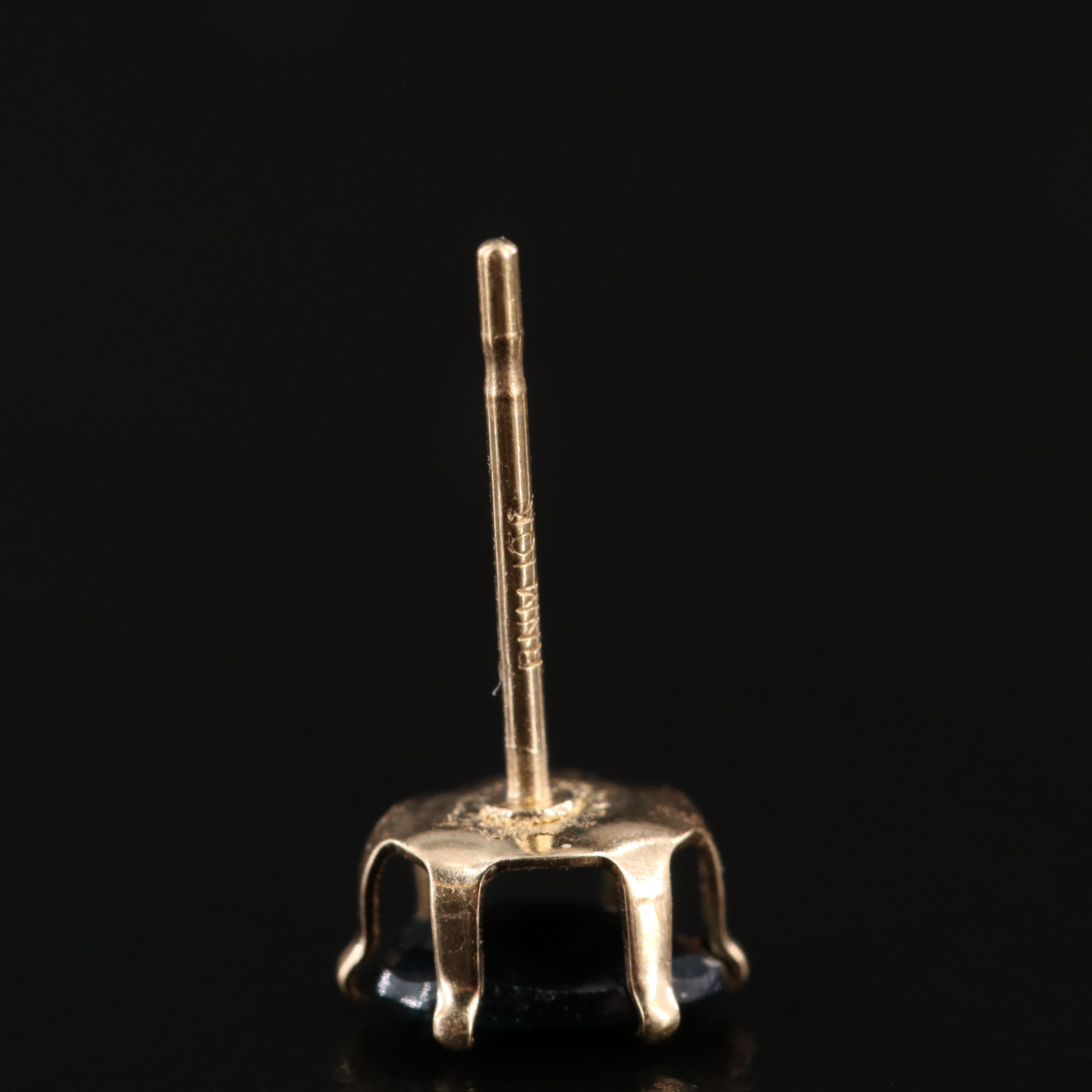 10K Sapphire Stud Earrings