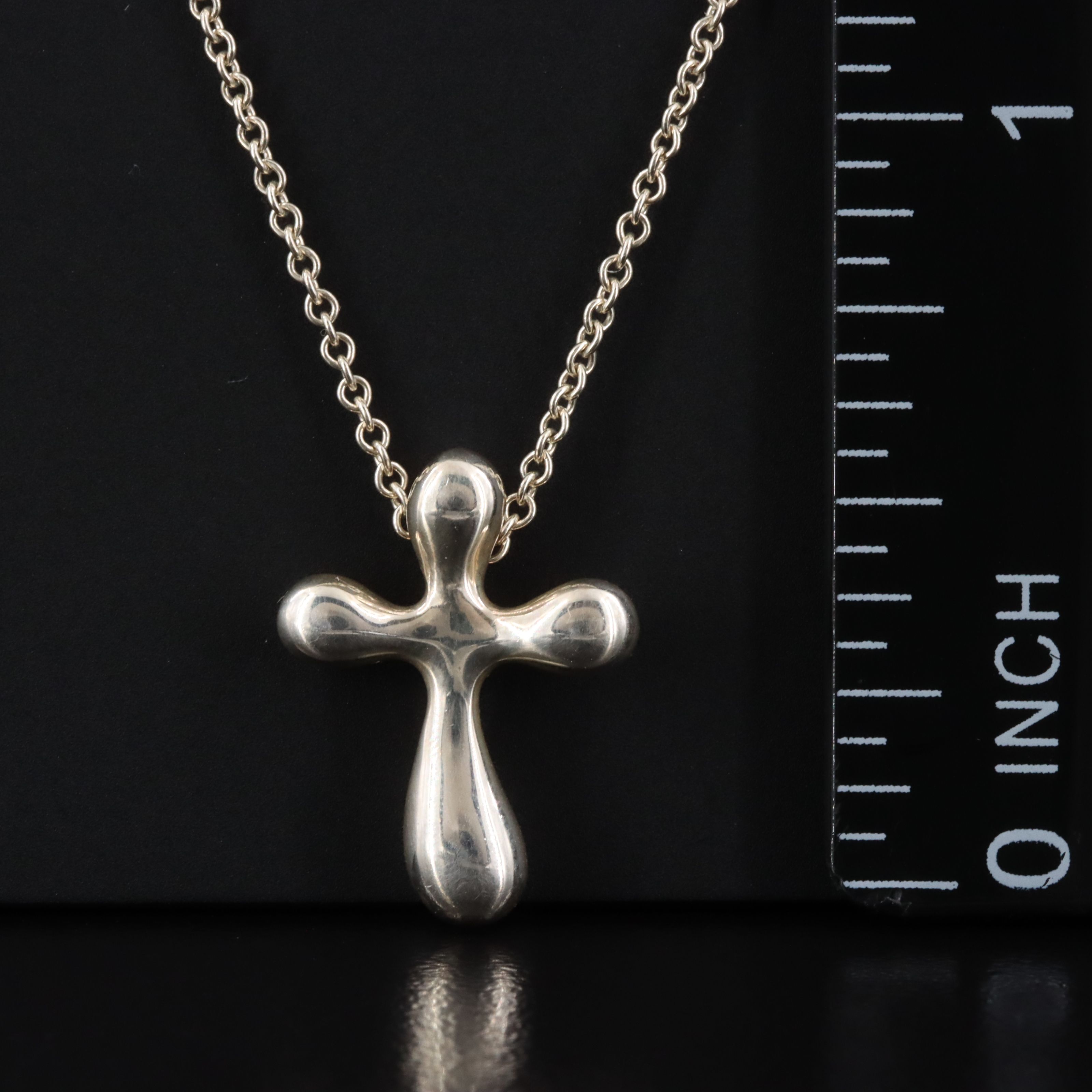 Elsa Peretti for Tiffany & Co. Sterling Cross Necklace