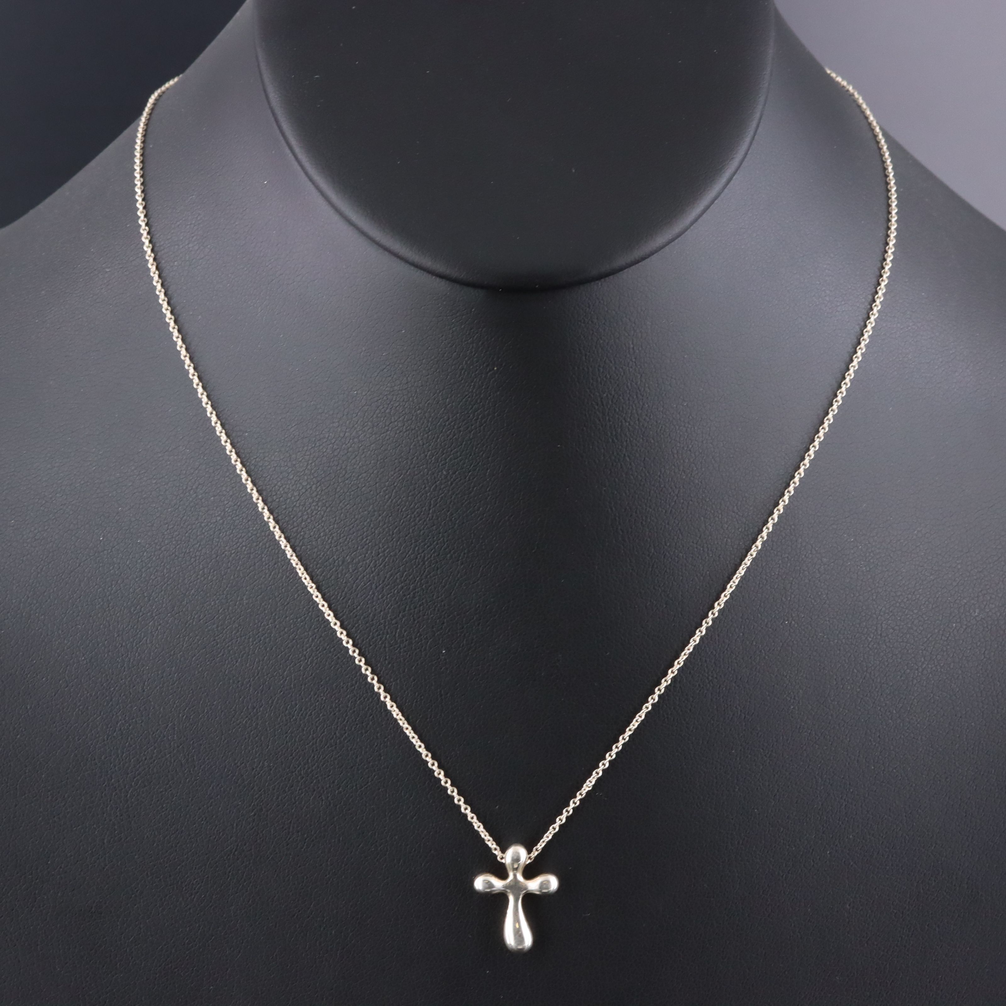 Elsa Peretti for Tiffany & Co. Sterling Cross Necklace