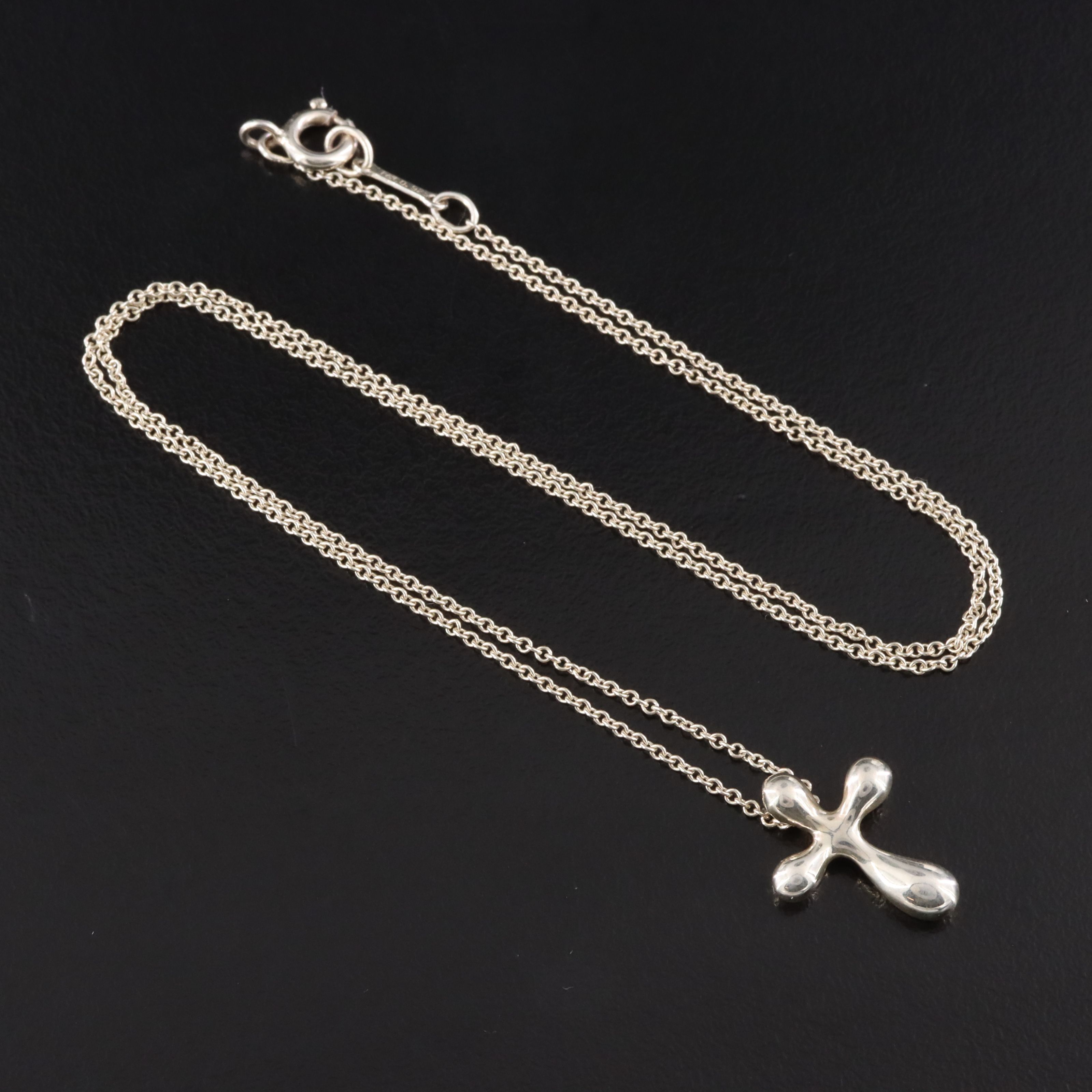 Elsa Peretti for Tiffany & Co. Sterling Cross Necklace