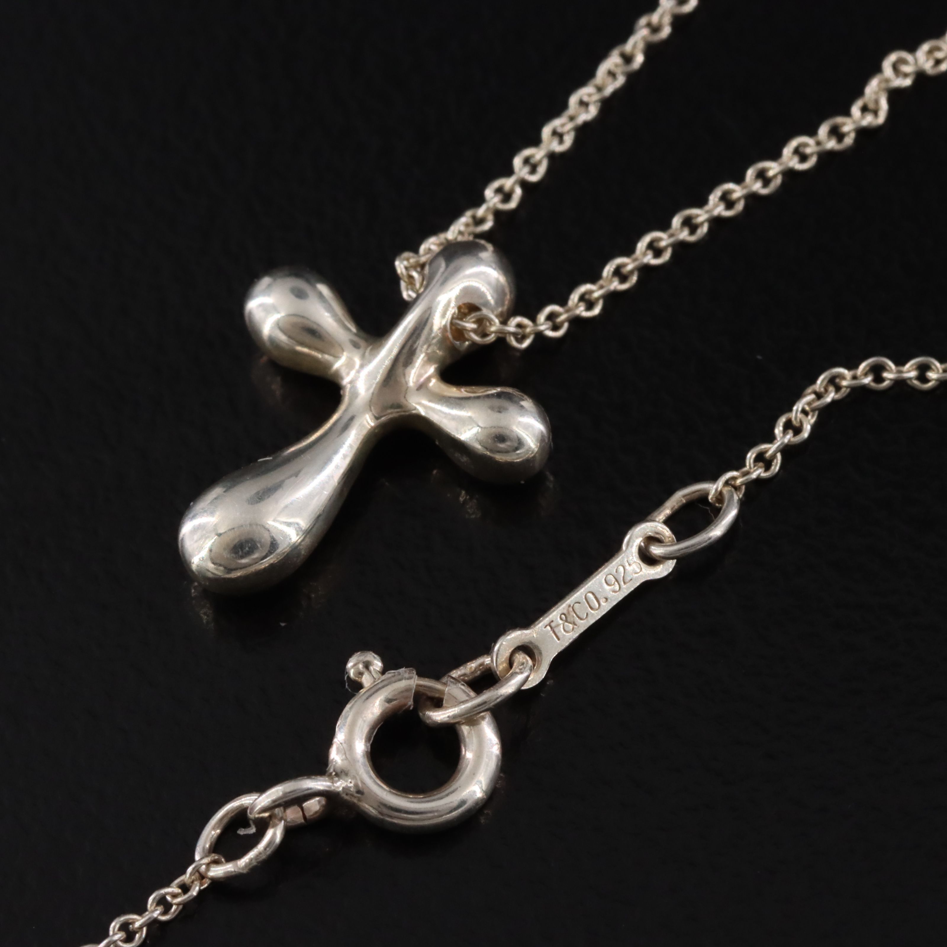 Elsa Peretti for Tiffany & Co. Sterling Cross Necklace