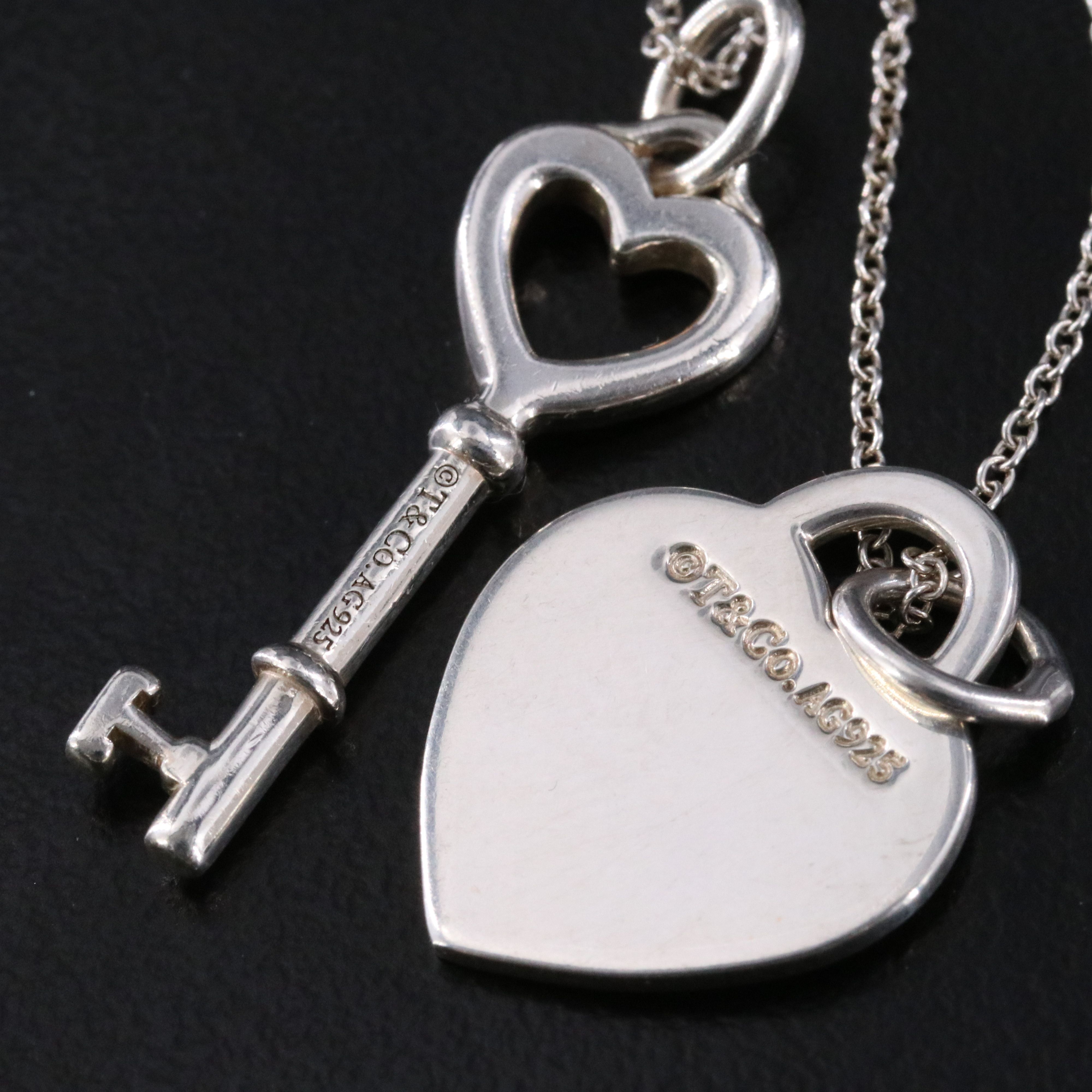 Tiffany & Co. Return to Tiffany Sterling Heart Necklace