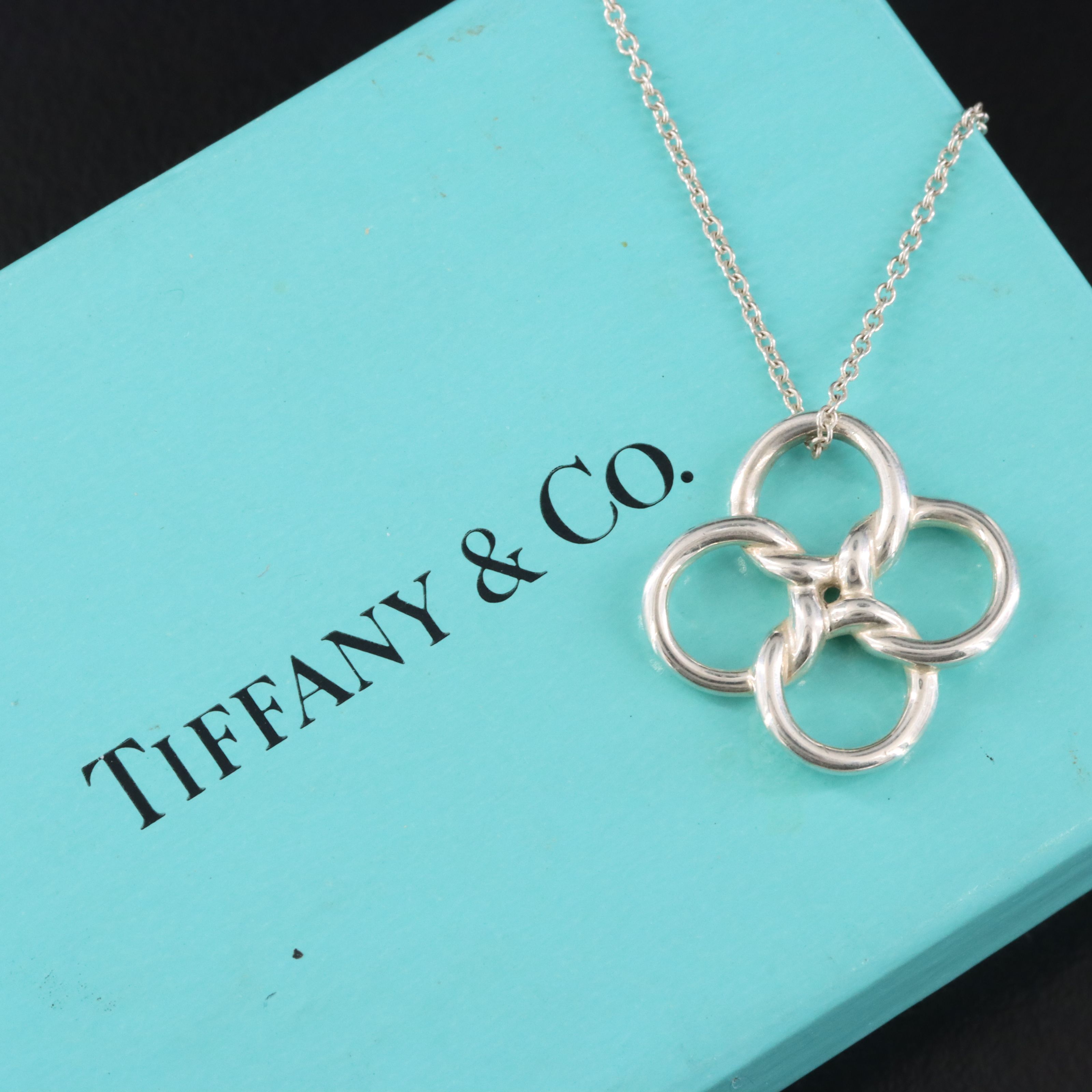 Elsa Peretti for Tiffany & Co. Quadrifoglio Pendant Necklace