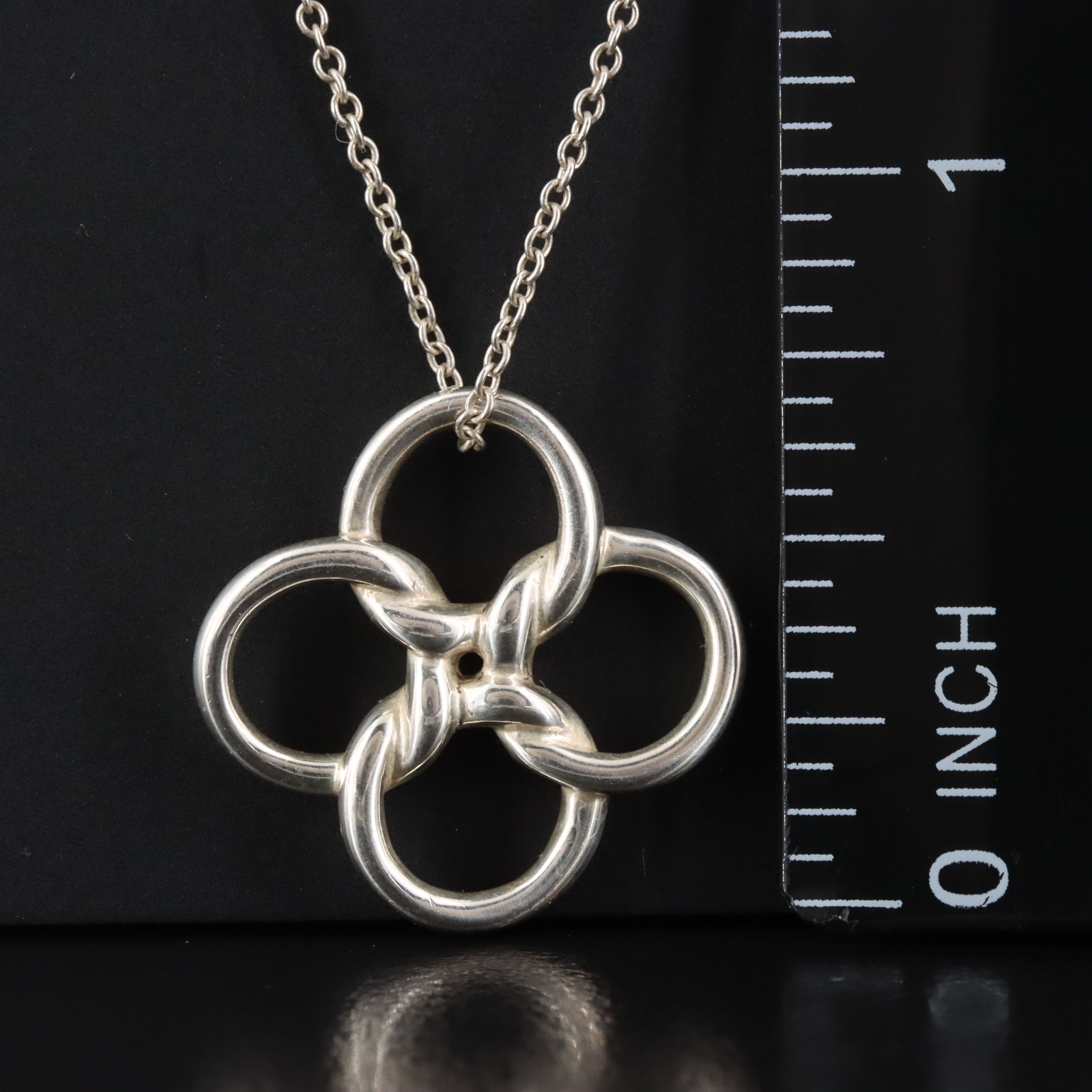 Elsa Peretti for Tiffany & Co. Quadrifoglio Pendant Necklace