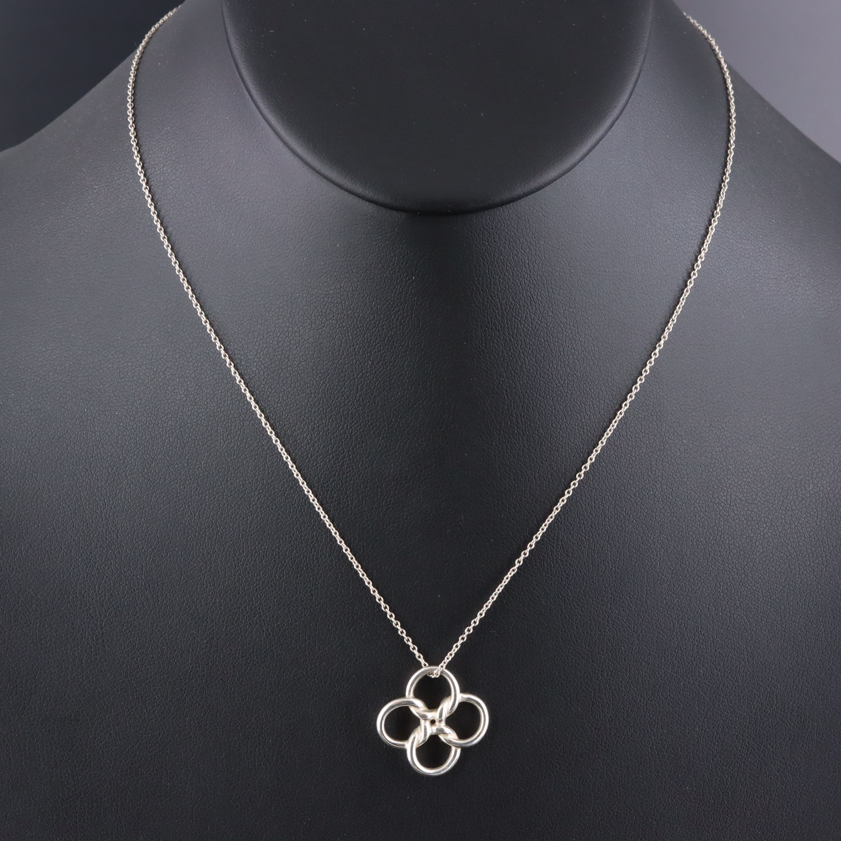 Elsa Peretti for Tiffany & Co. Quadrifoglio Pendant Necklace