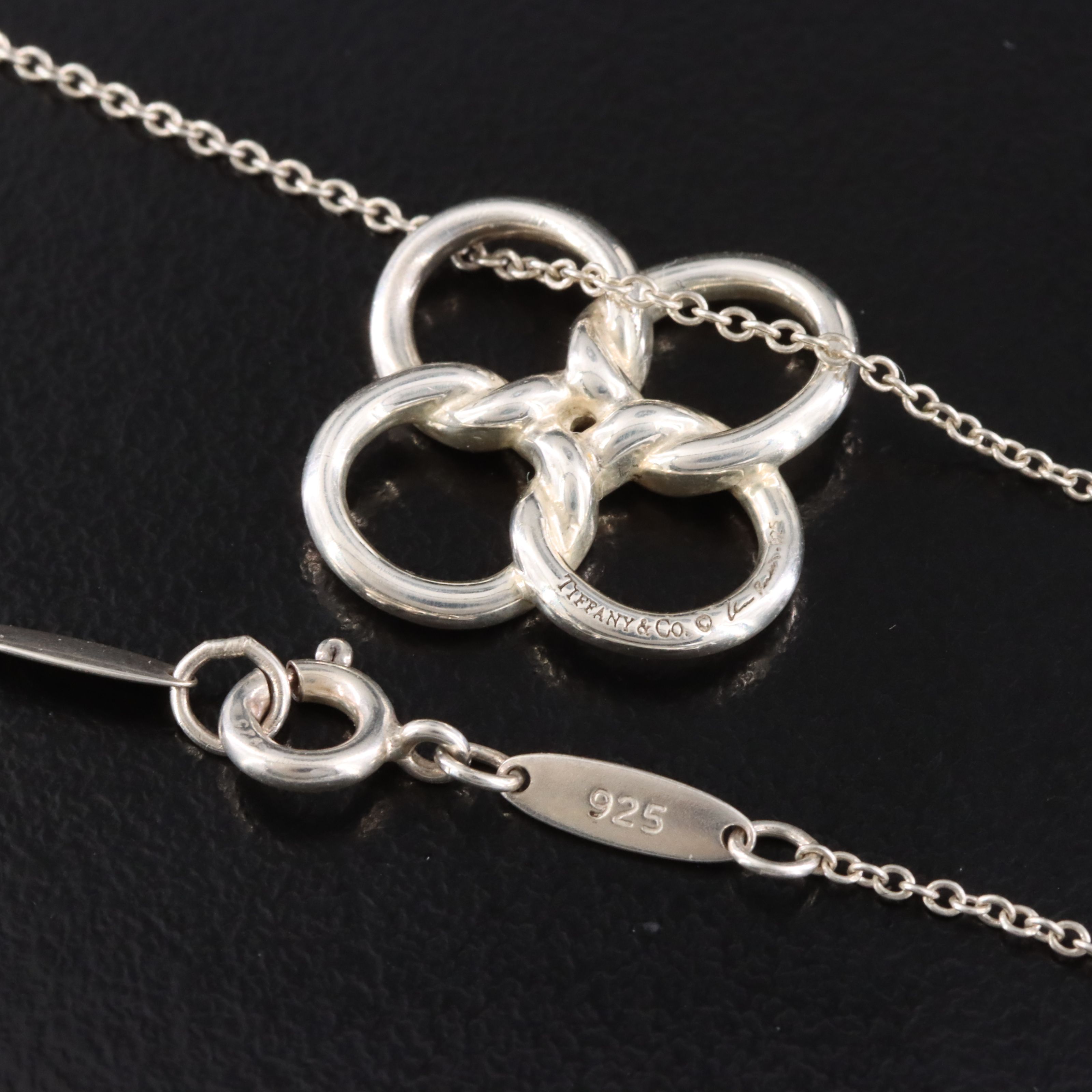 Elsa Peretti for Tiffany & Co. Quadrifoglio Pendant Necklace