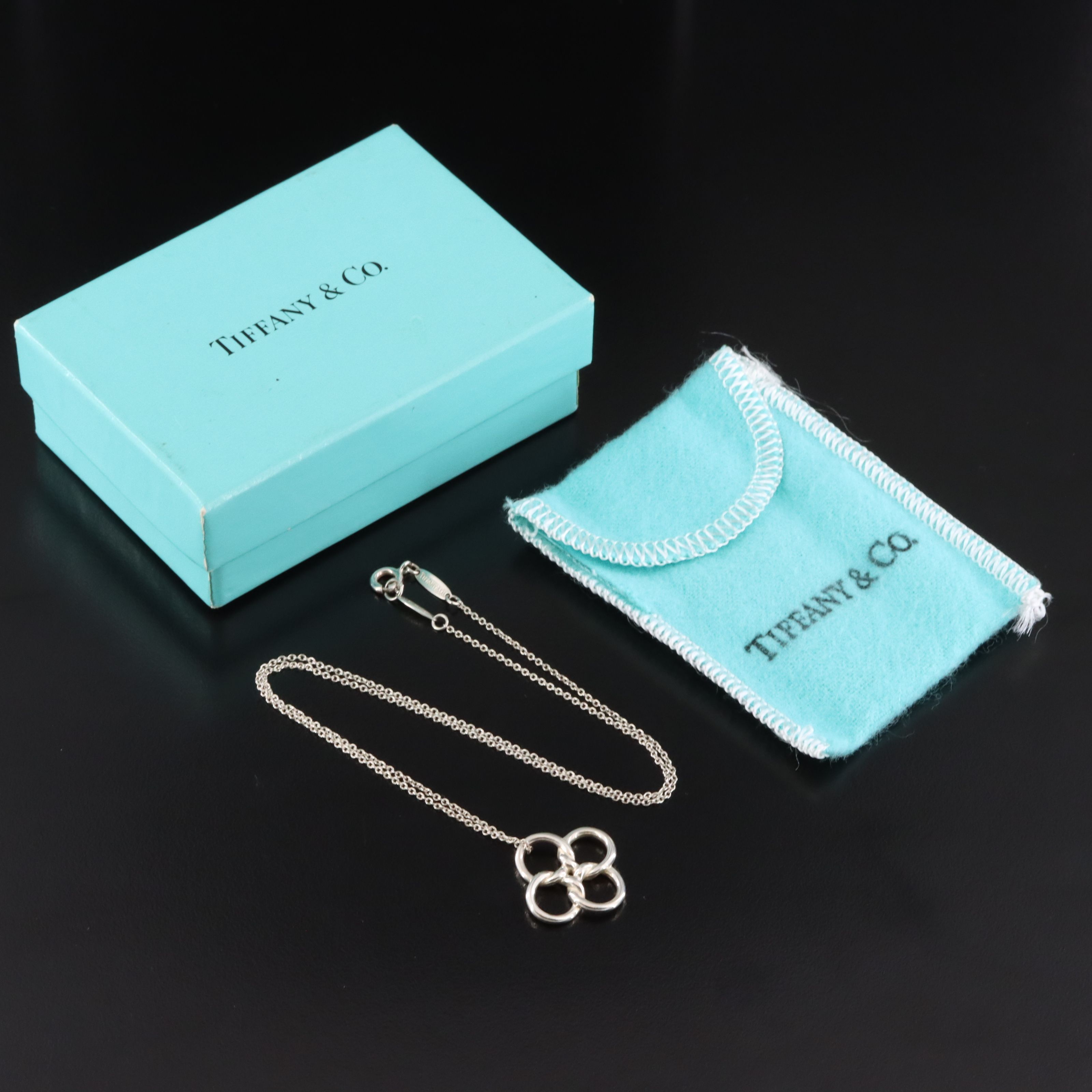 Elsa Peretti for Tiffany & Co. Quadrifoglio Pendant Necklace