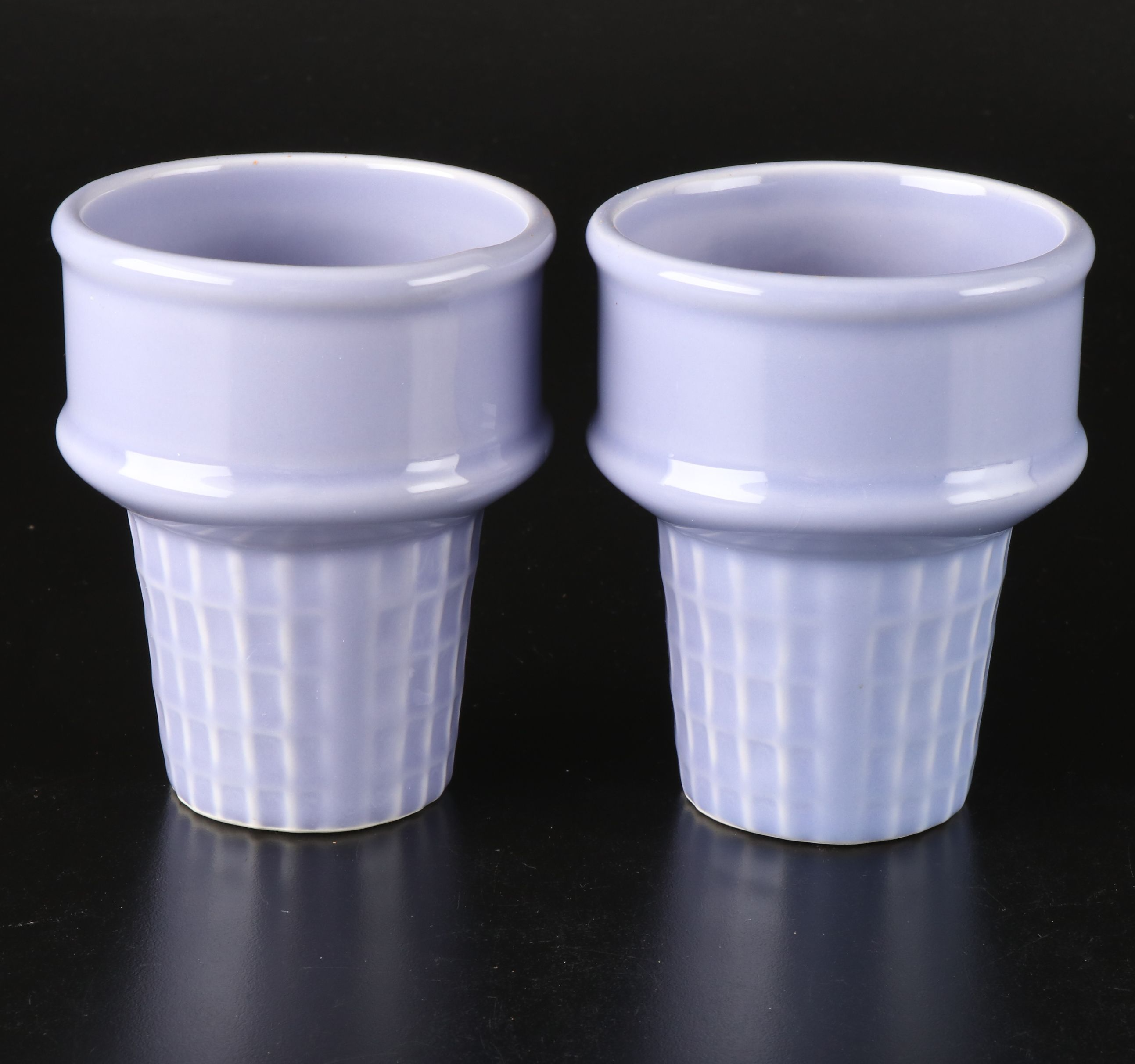 Monkey and the Peddler Ice Cream Cone Bowls with Other Dessert Stemware