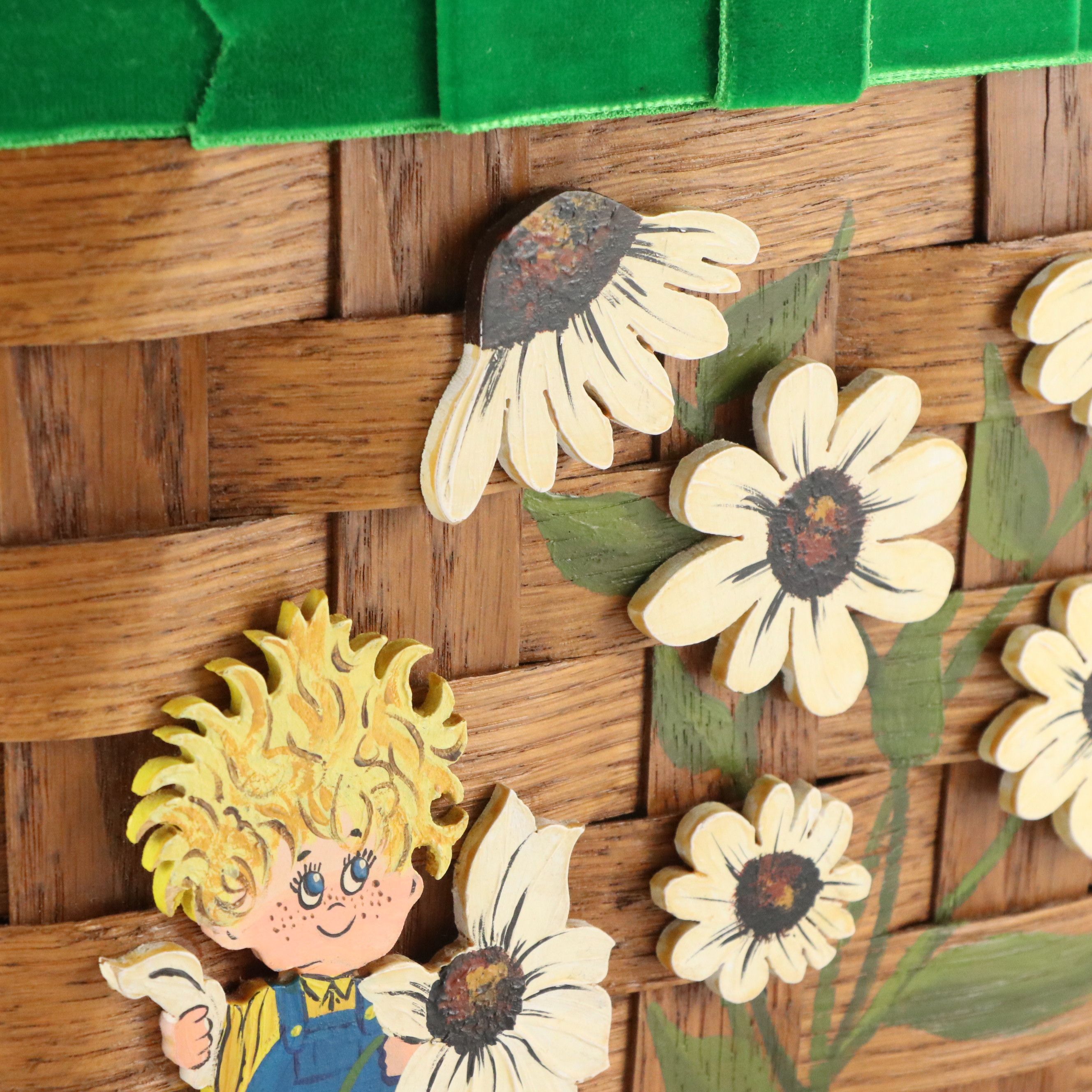 Star-Craft Luggage Train Case with Hand-Decorated Wood Purses