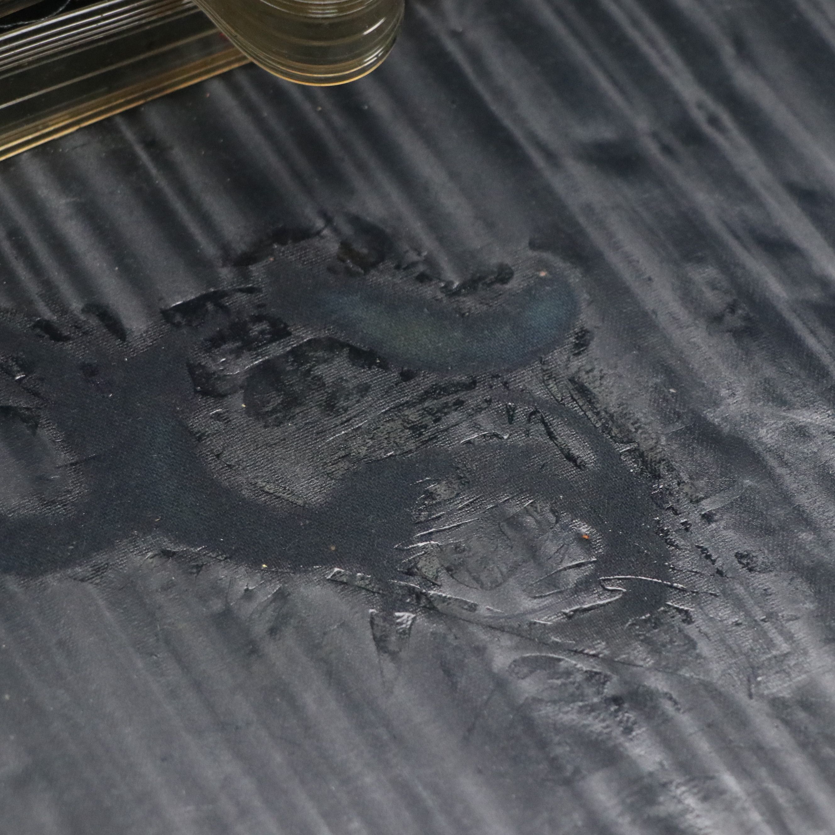 Star-Craft Luggage Train Case with Hand-Decorated Wood Purses