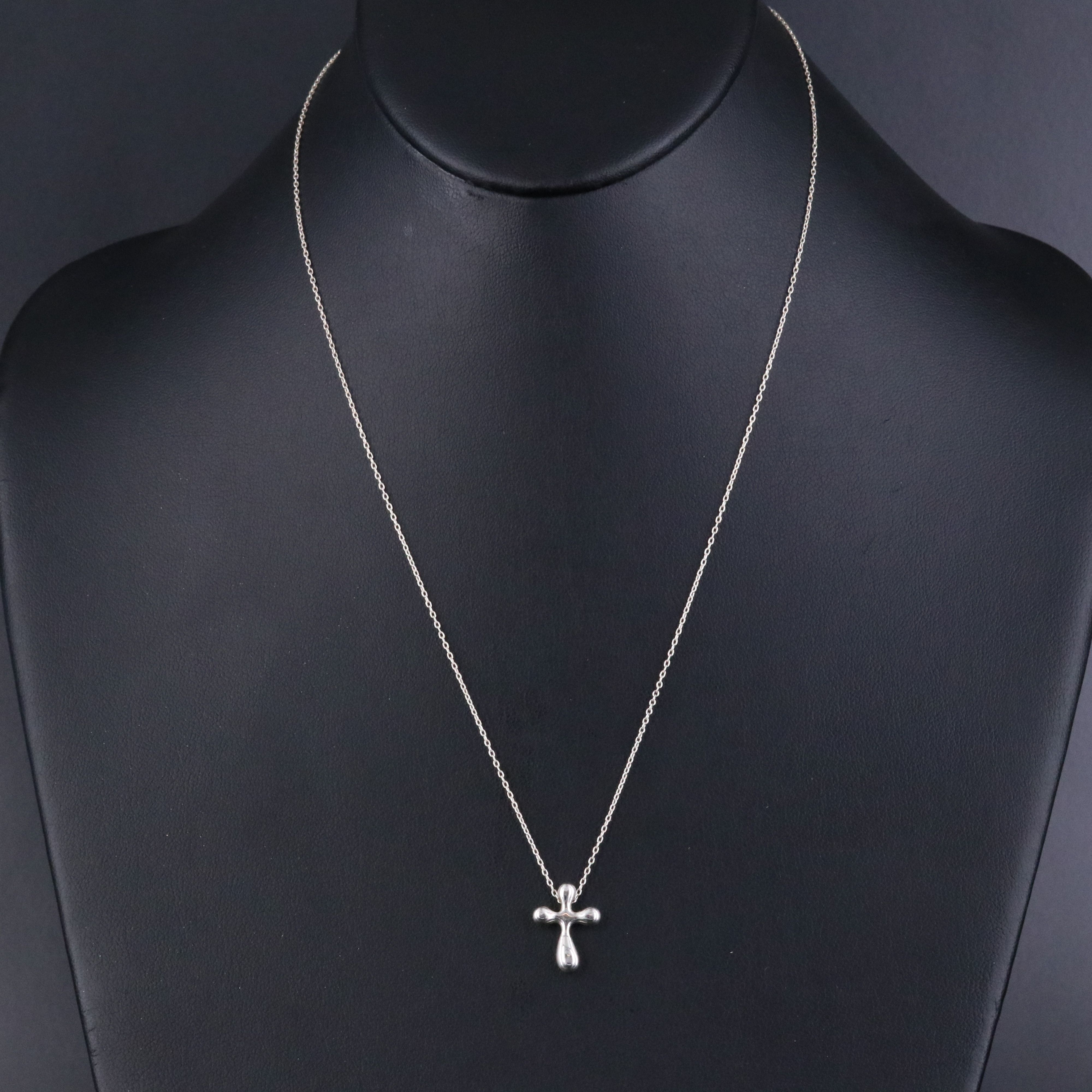 Elsa Peretti for Tiffany & Co. Sterling Cross Necklace