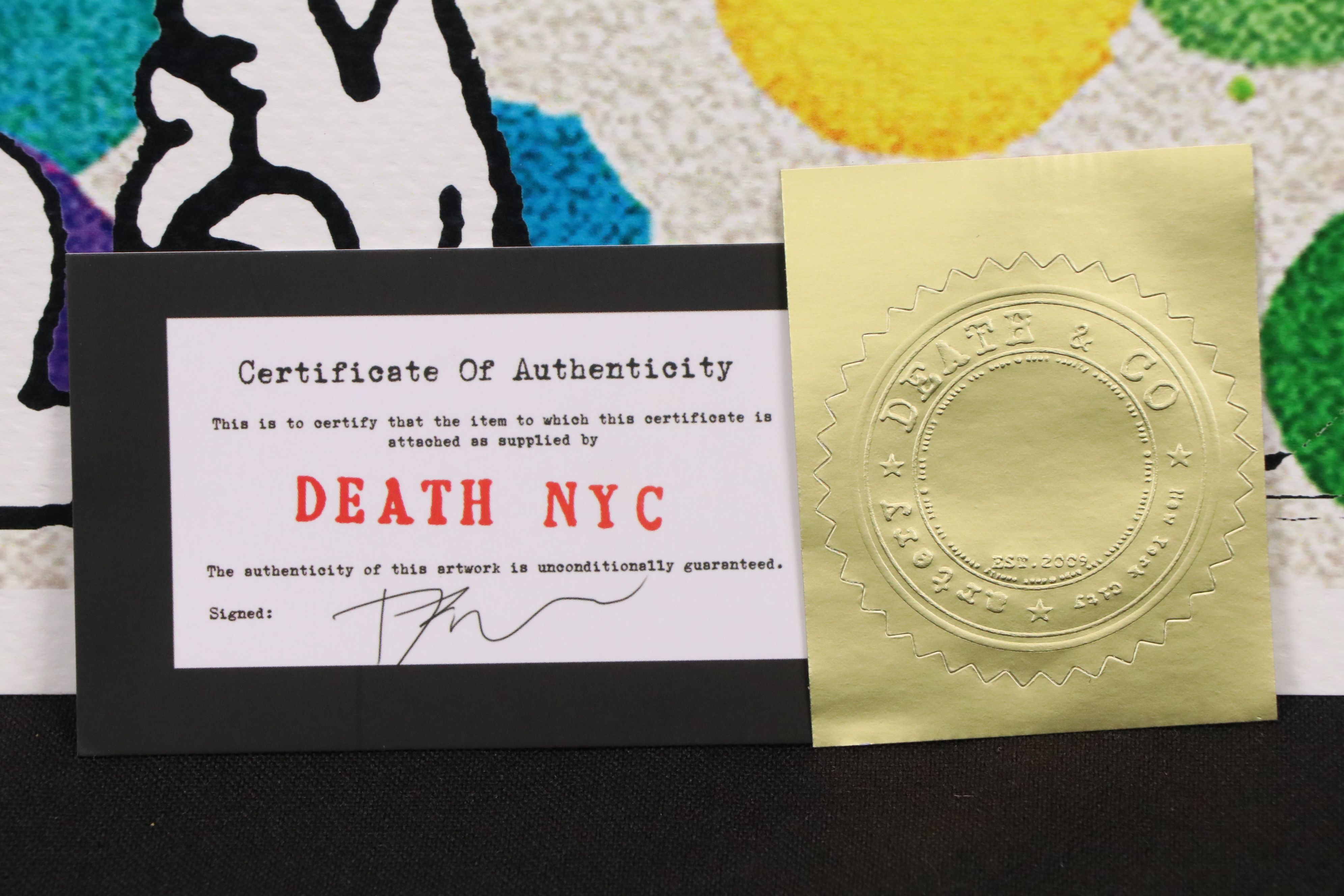 Death NYC Pop Art Offset Lithograph Homage to Snoopy x Louis Vuitton, 2020