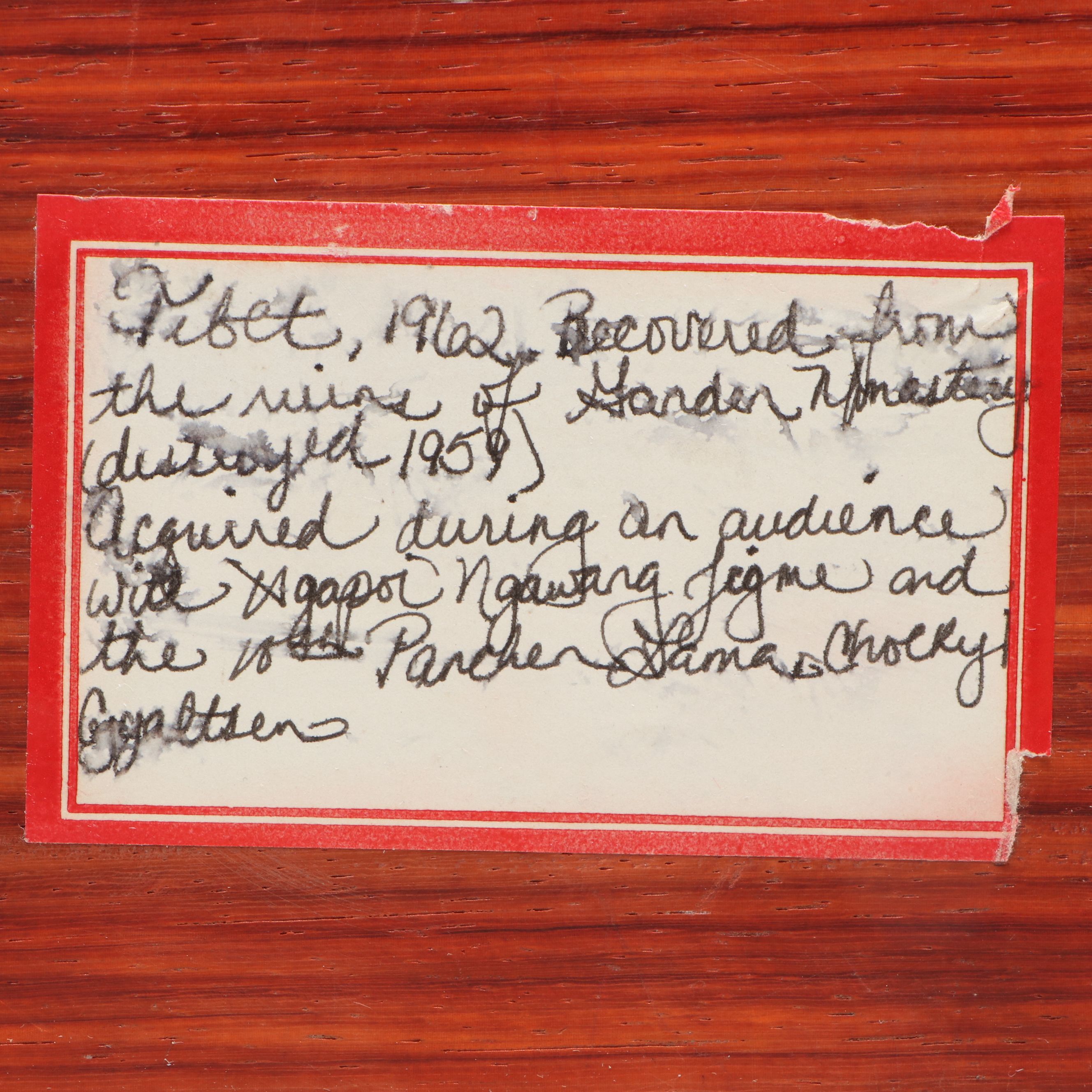 Tibetan Polychrome Cast Metal Head of Buddhist Deity Tara