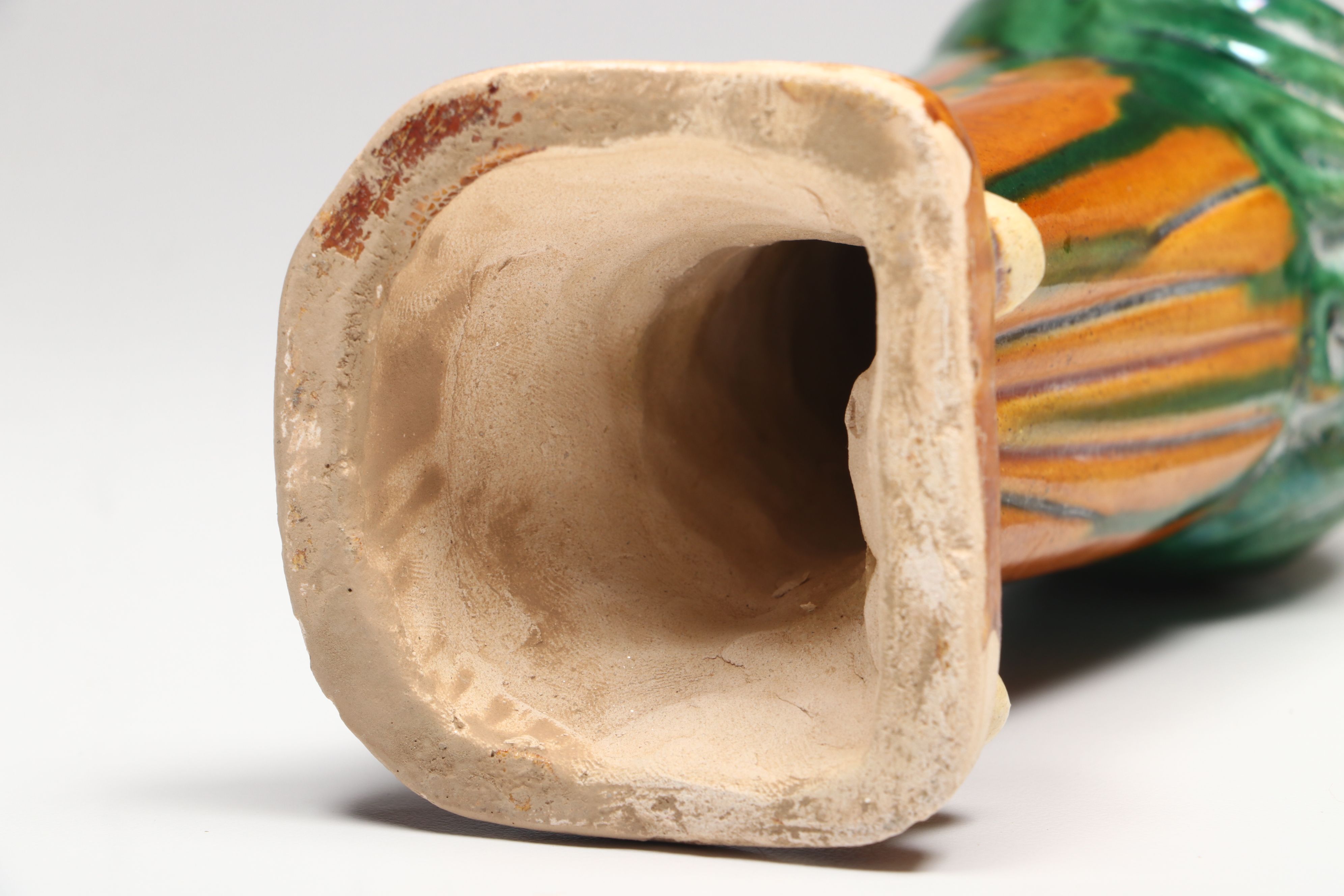 Chinese Tang Style Sancai Glaze Female Figure, Other Crane and Monkey Figures