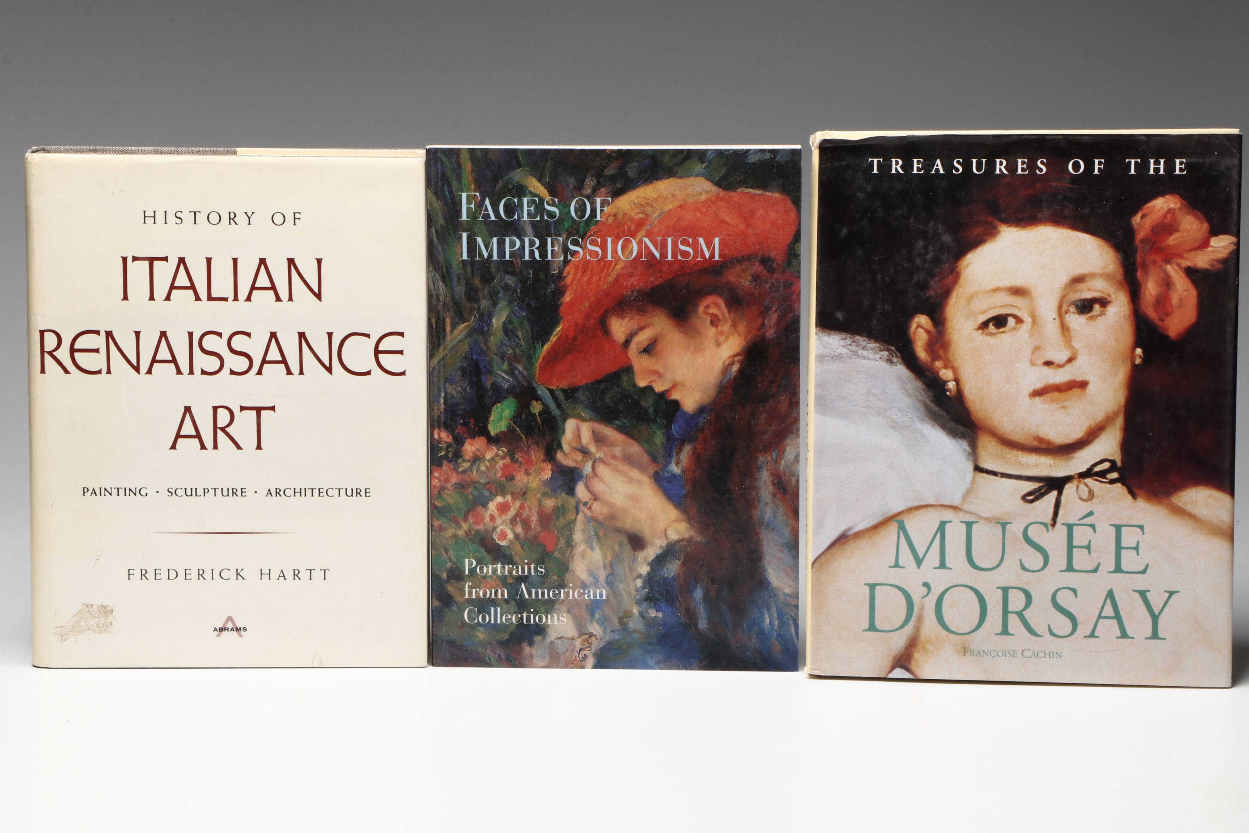 "History of Italian Renaissance," "Faces of Impressionism," and More Art Book