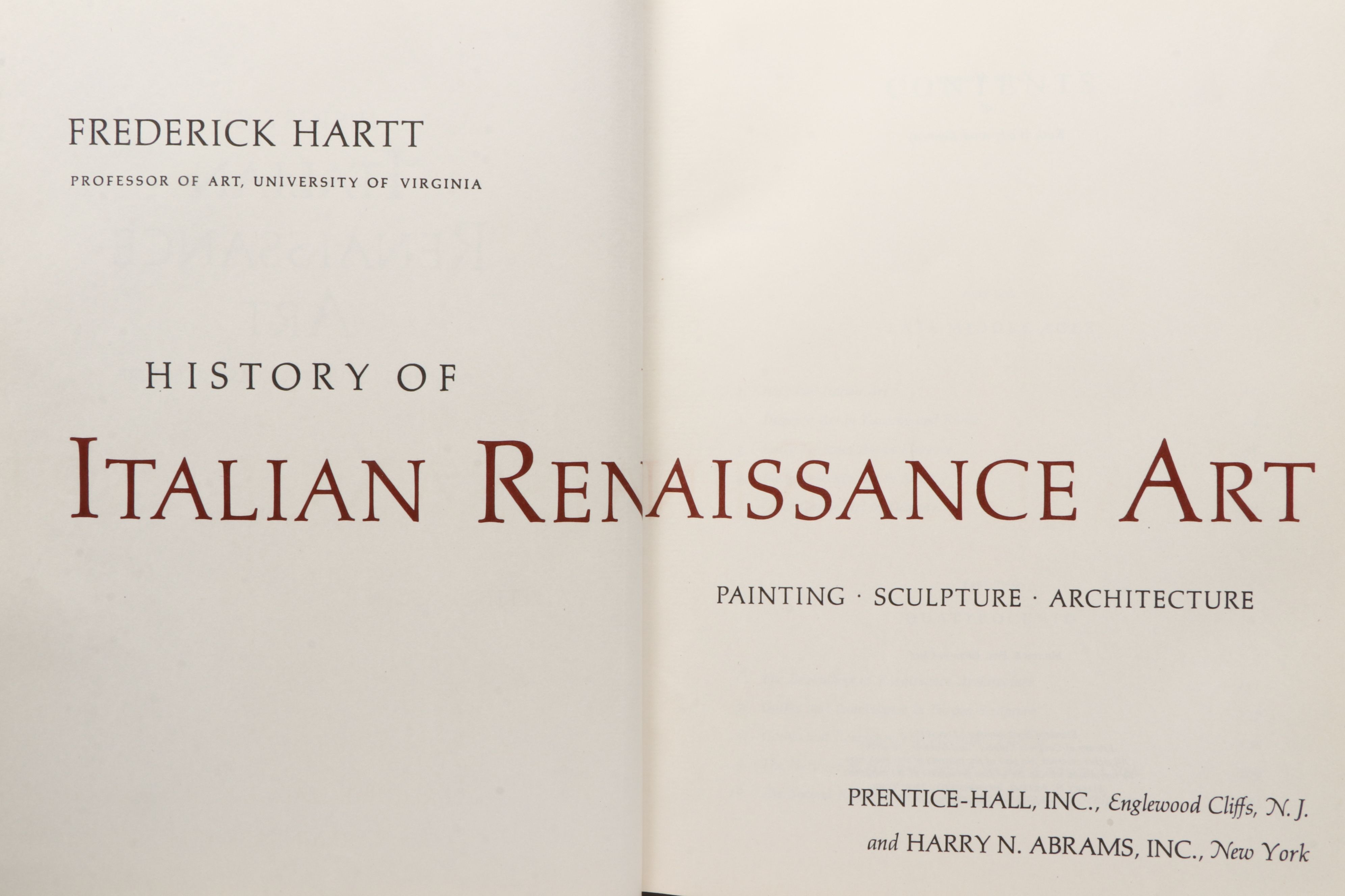 "History of Italian Renaissance," "Faces of Impressionism," and More Art Book