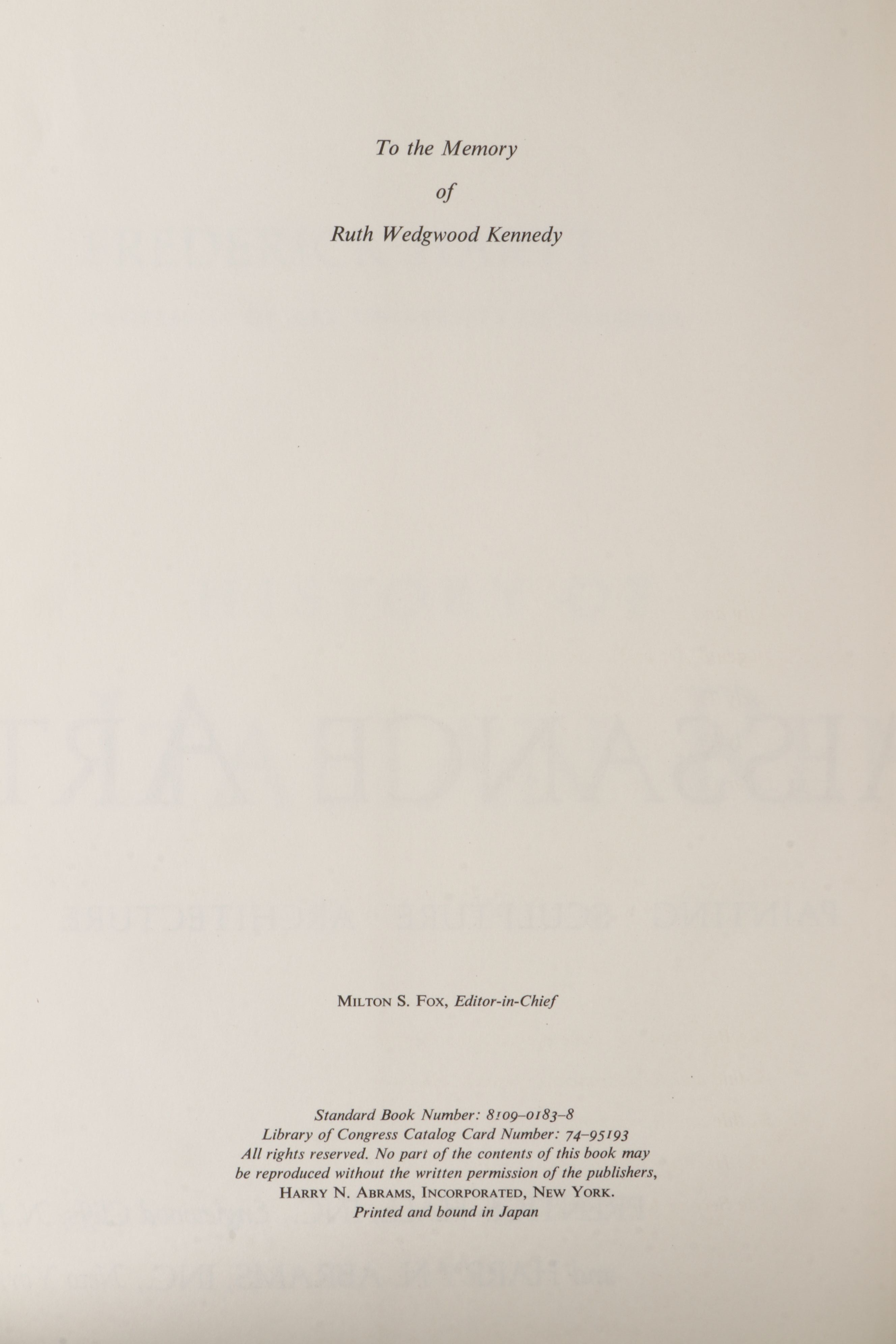 "History of Italian Renaissance," "Faces of Impressionism," and More Art Book