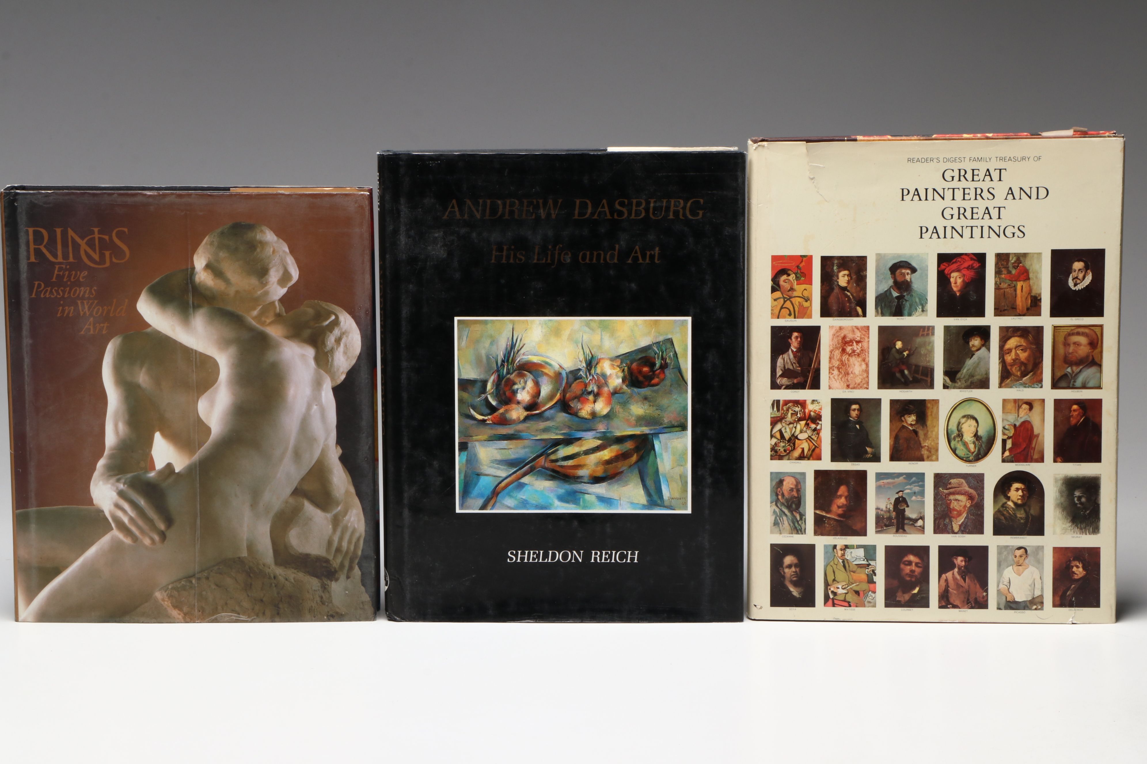 "History of Italian Renaissance," "Faces of Impressionism," and More Art Book