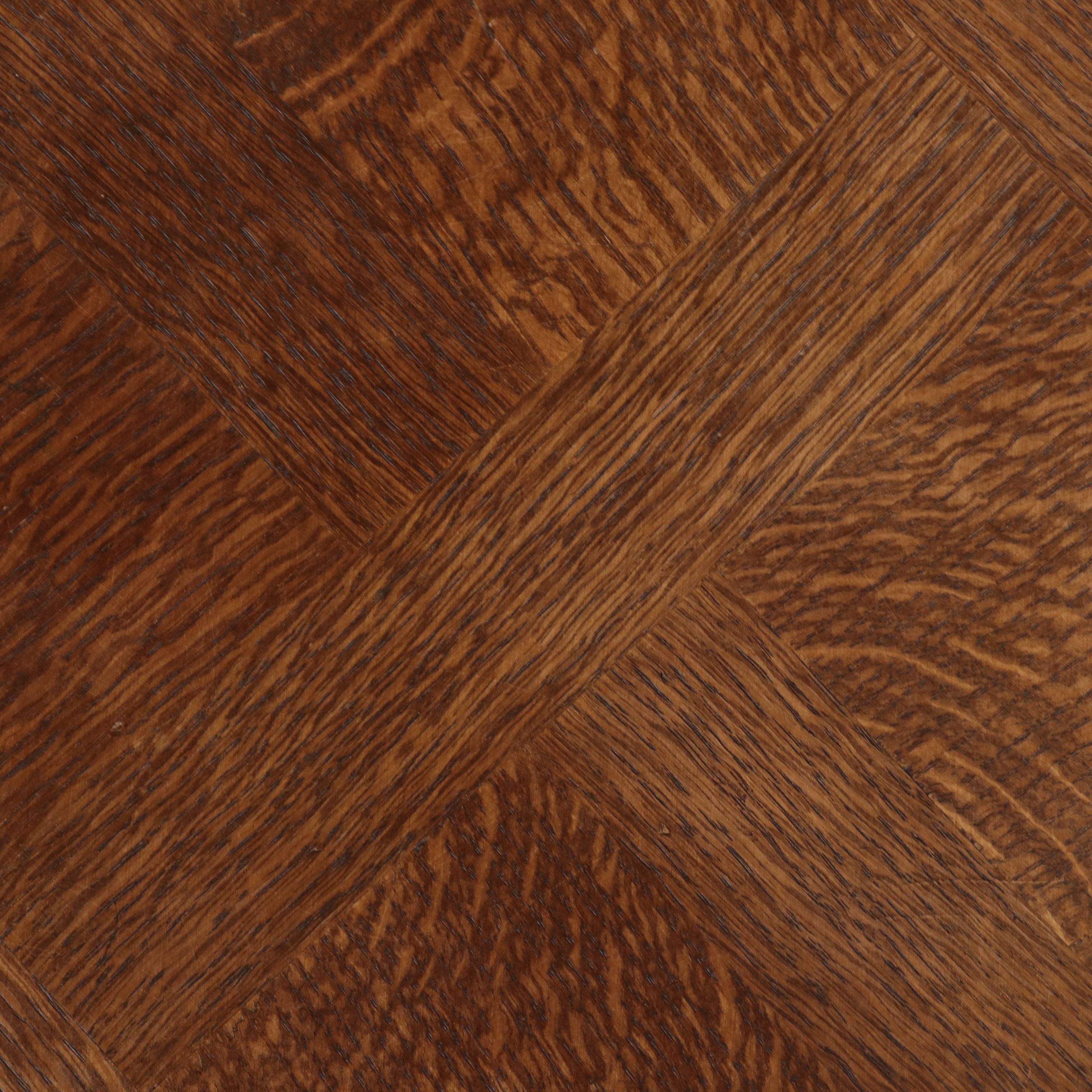 French Provincial Style Parquetry Top Flip-Top Game Table