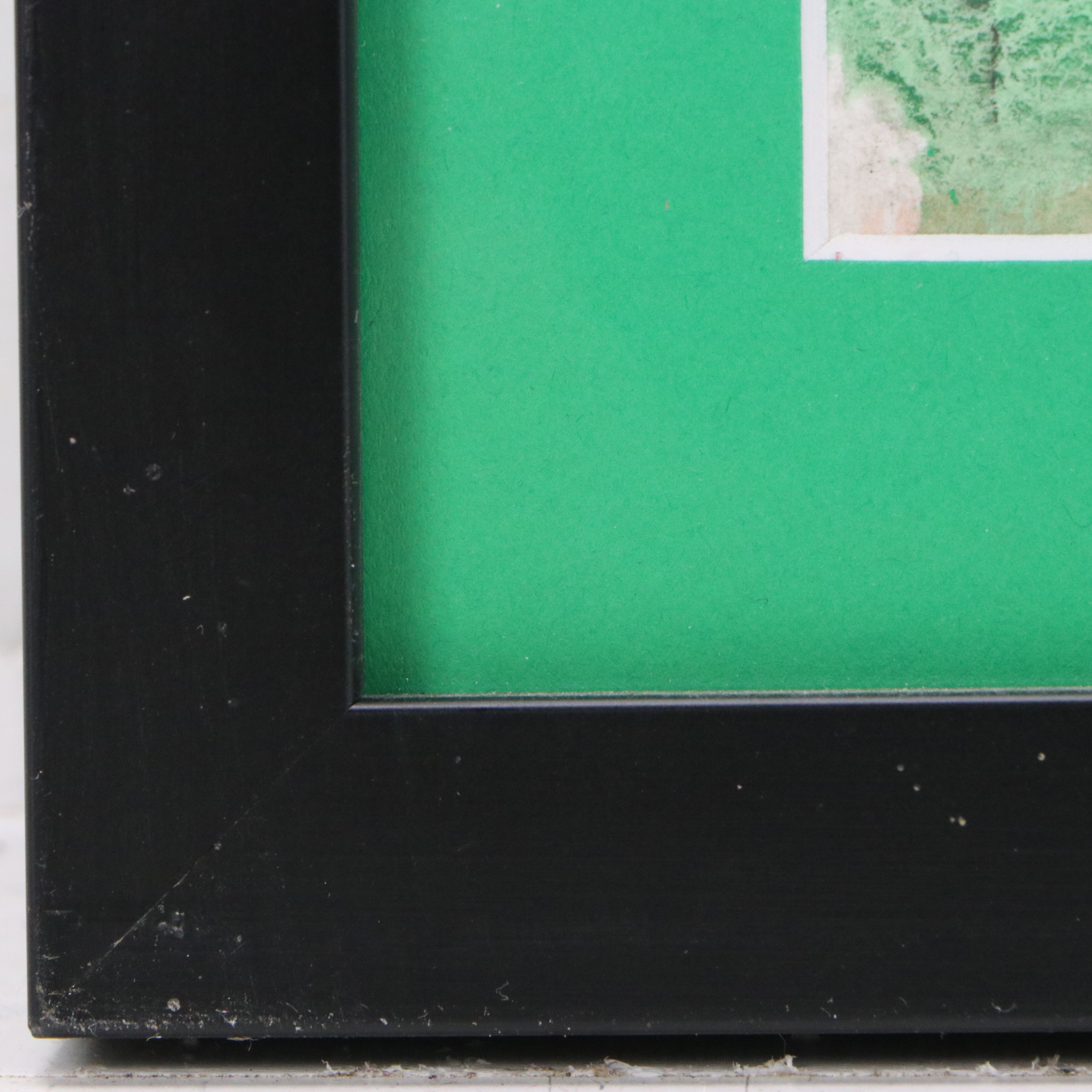 Jim Guest Mixed Media Painting of Couple