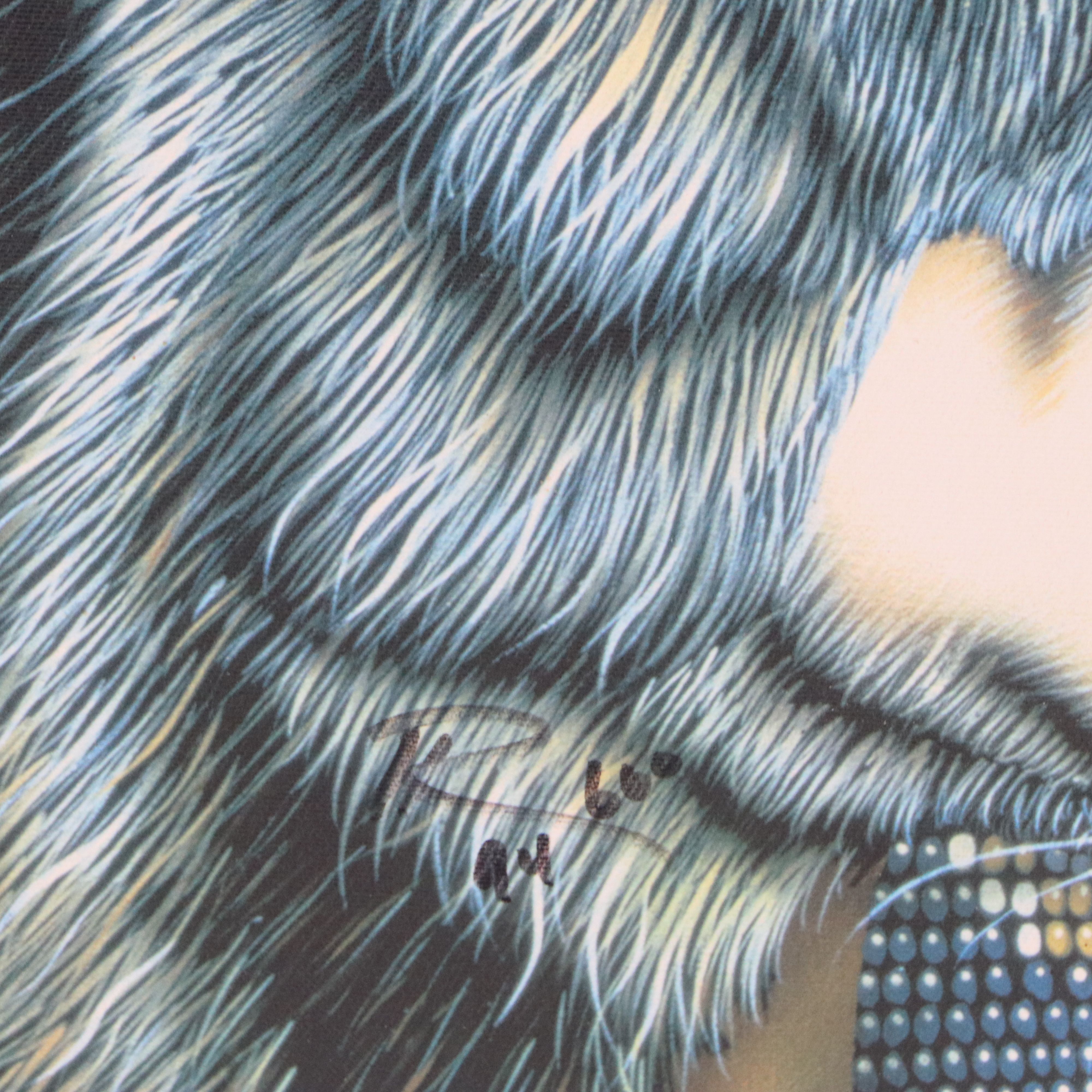 Henri Peter Offset Lithograph "Apache Warrior," 21st Century