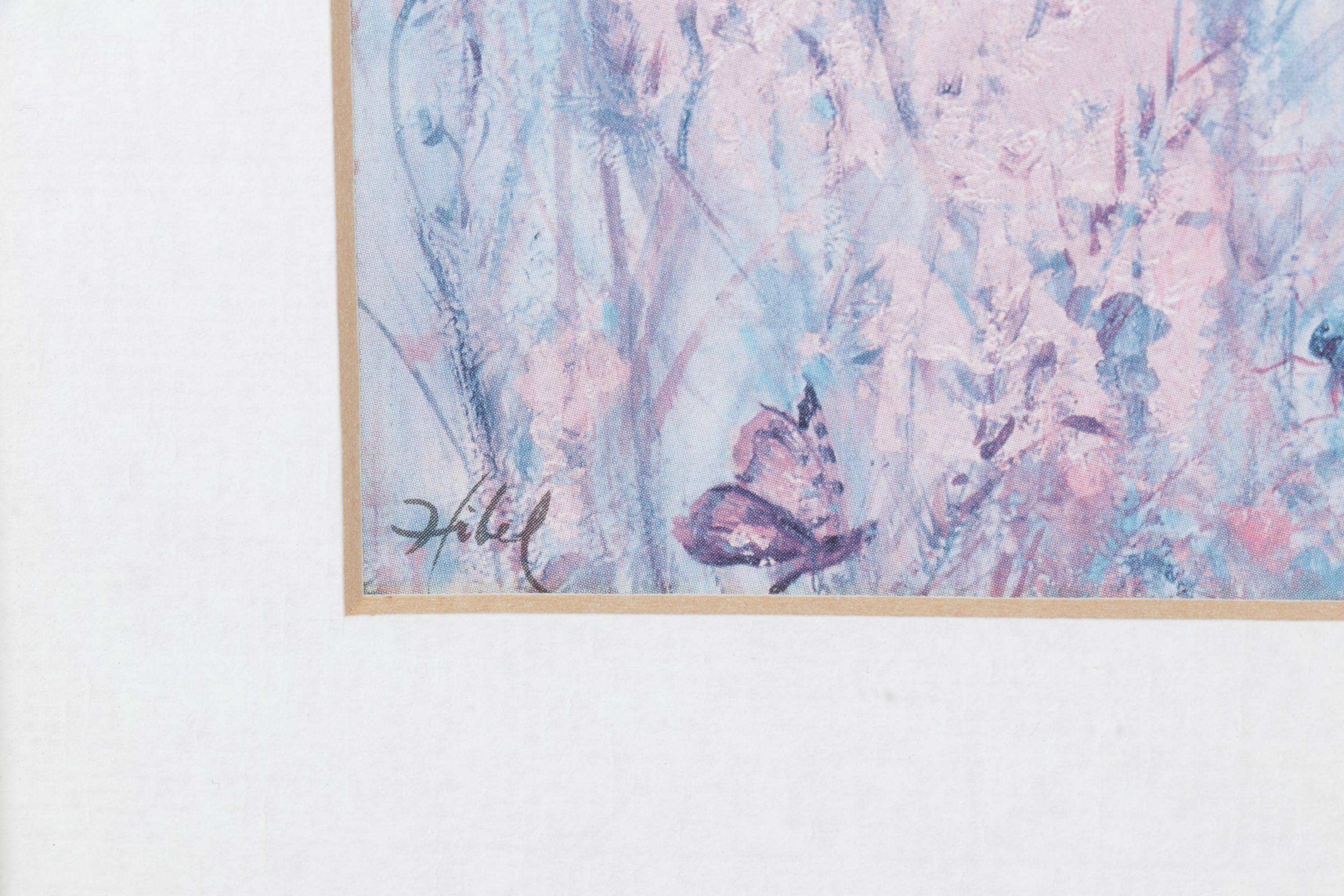 Offset Lithograph After Edna Hibel "David the Shepherd", 1993