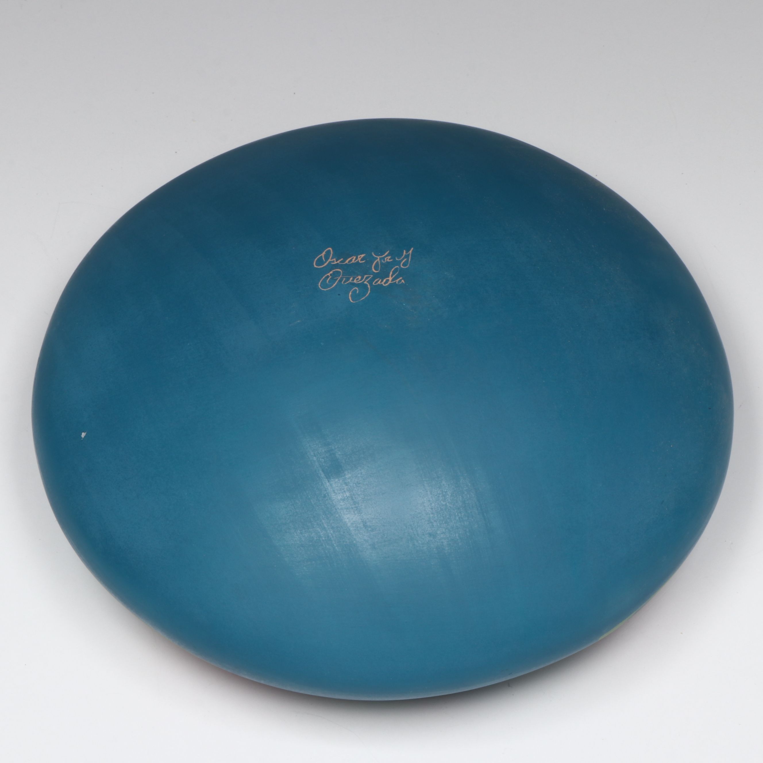 Oscar Quezada Mata Ortiza Polychrome Pottery Seed Pot