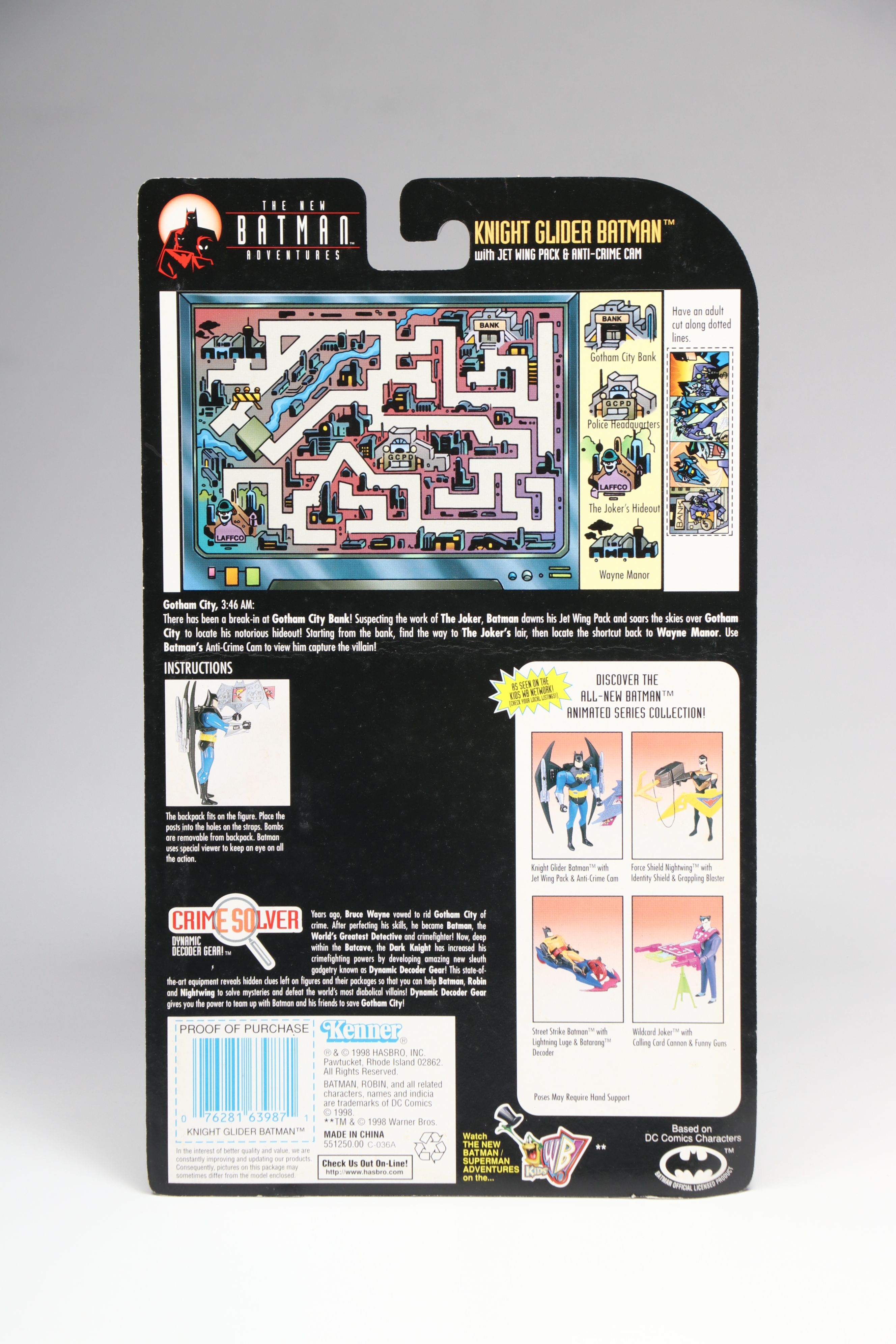 Kenner Star Wars and Batman Action Figures Including "Knight Glider Batman"