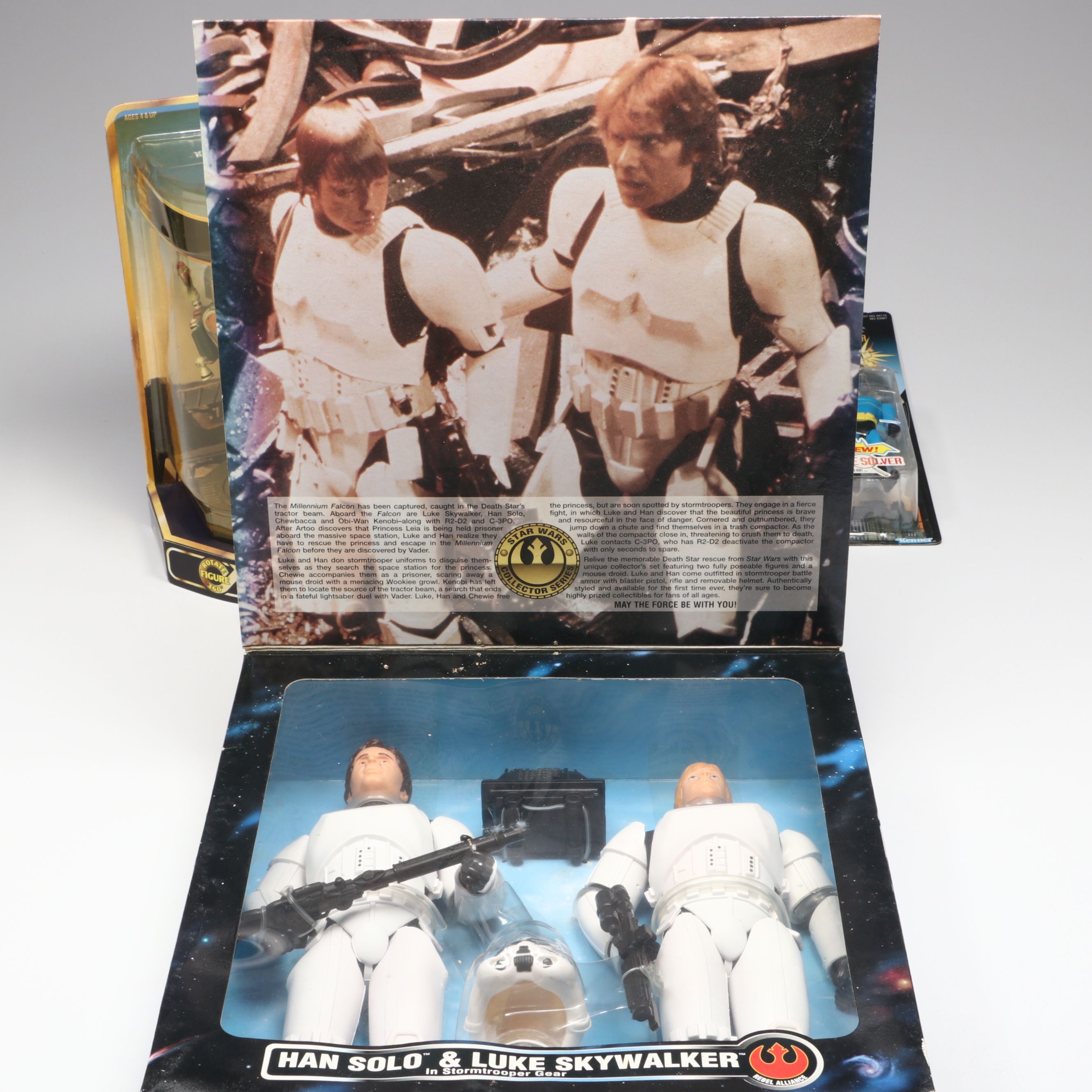 Kenner Star Wars and Batman Action Figures Including "Knight Glider Batman"