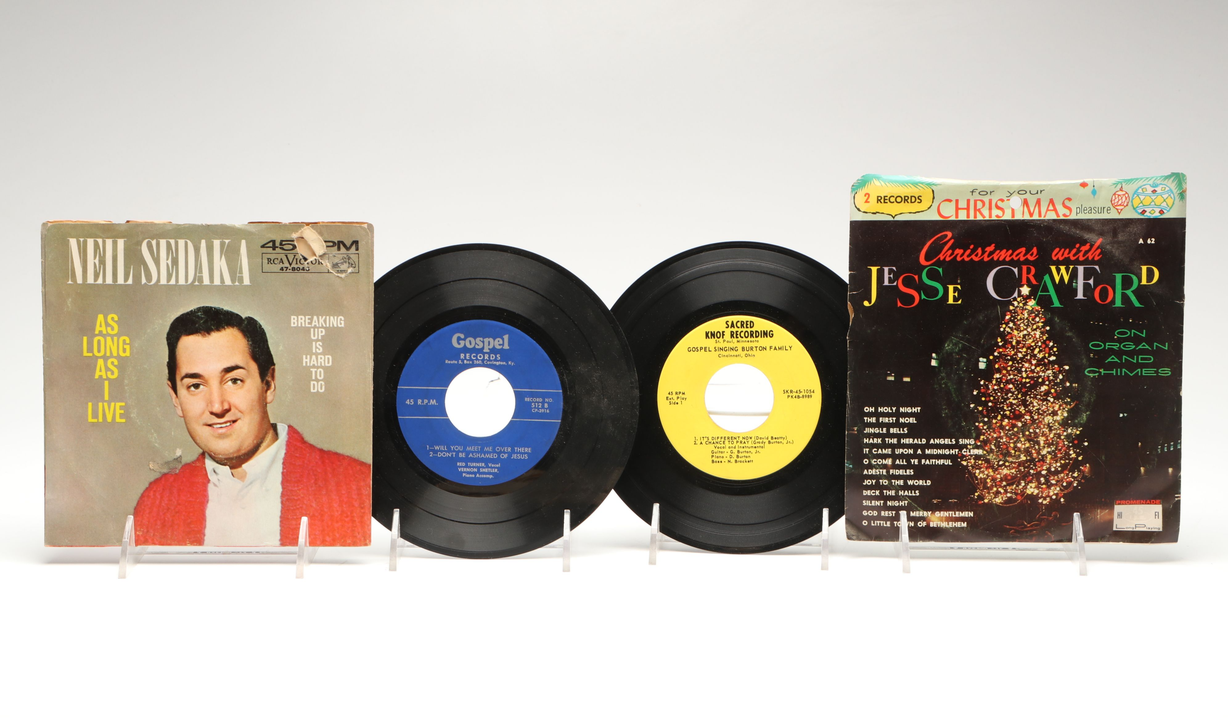 Disney and More Children's, Gospel, Christmas and Other 7" Vinyl Records