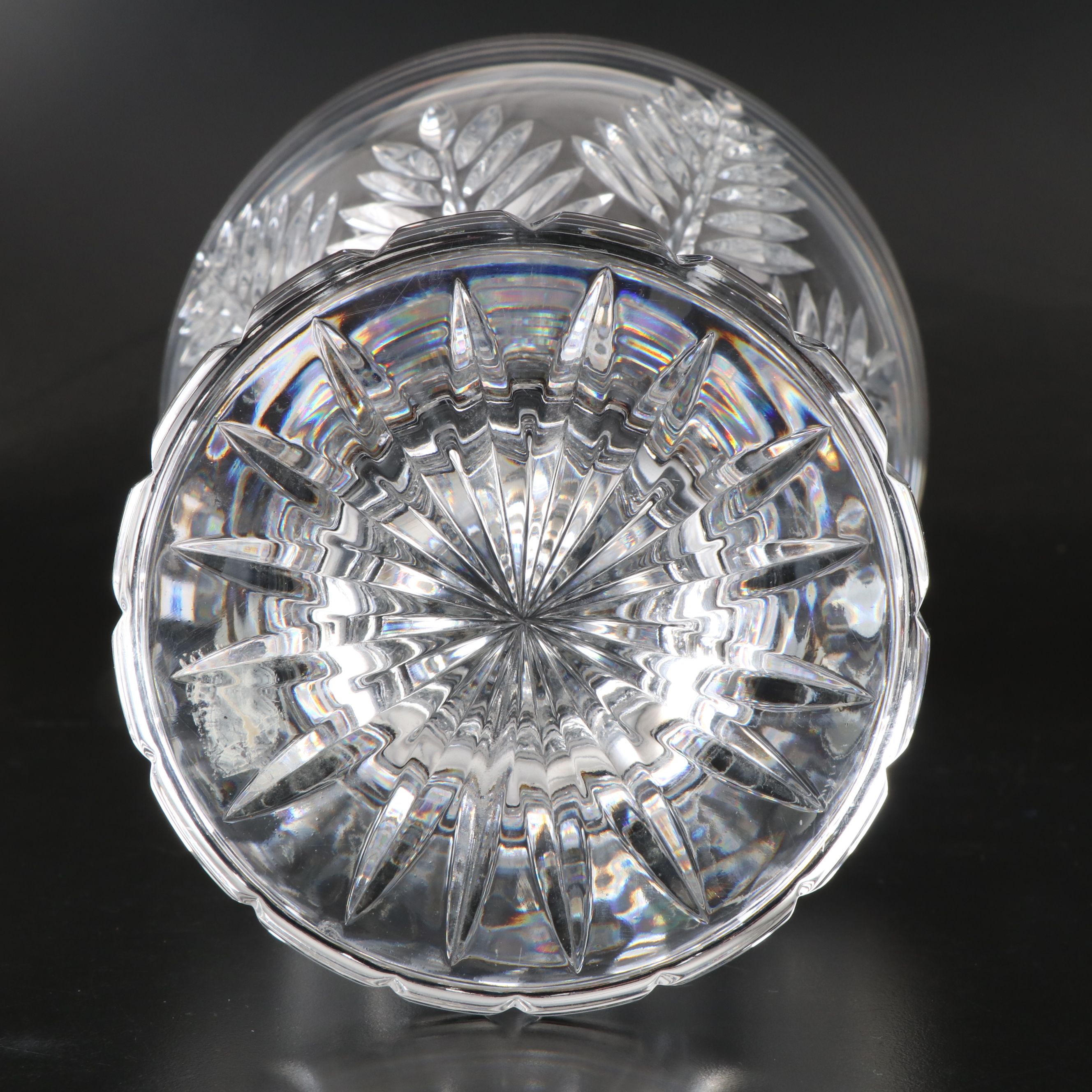Cristal D'Arques "Vincennes" Crystal Vase with Other Cut Crystal Bowls