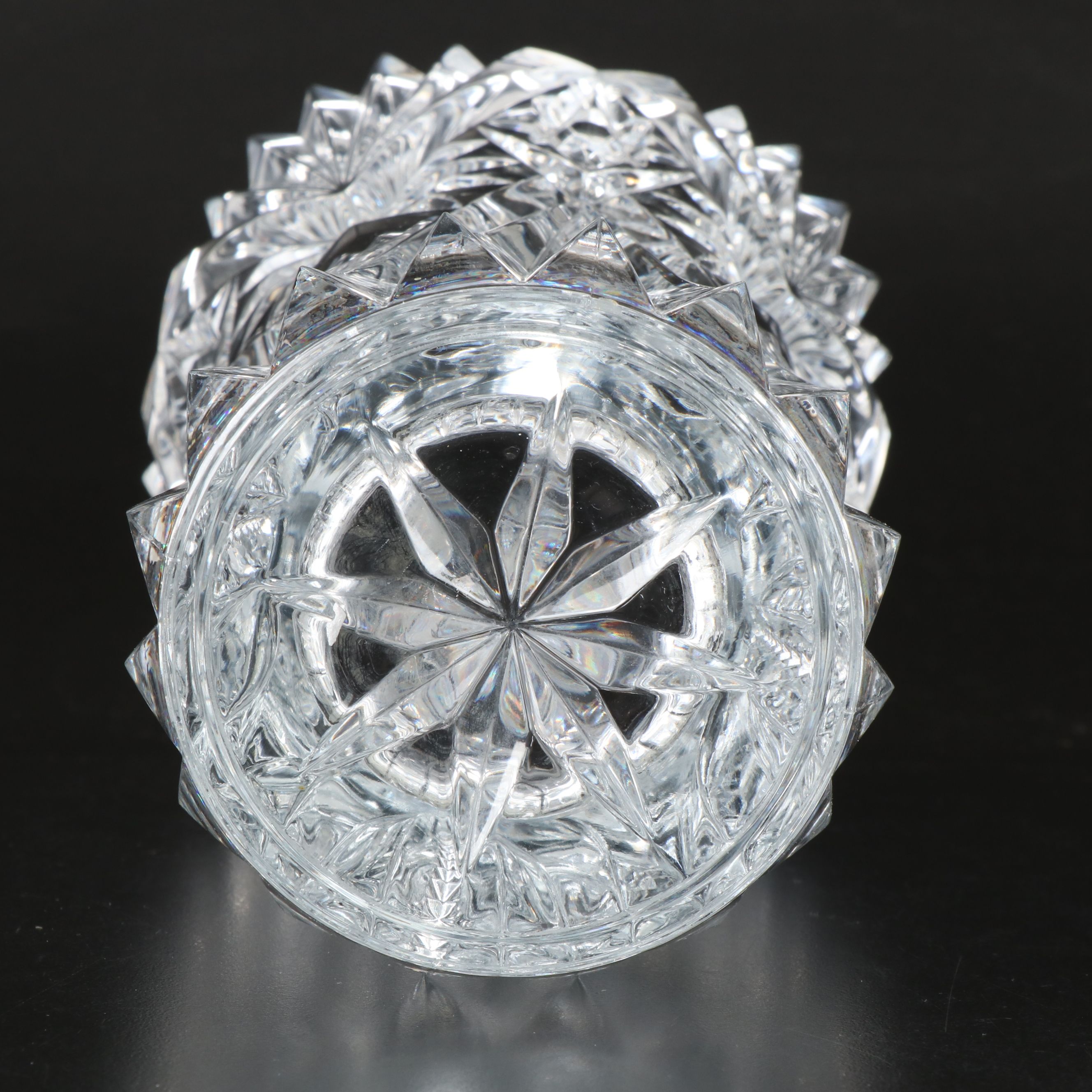 Cristal D'Arques "Vincennes" Crystal Vase with Other Cut Crystal Bowls