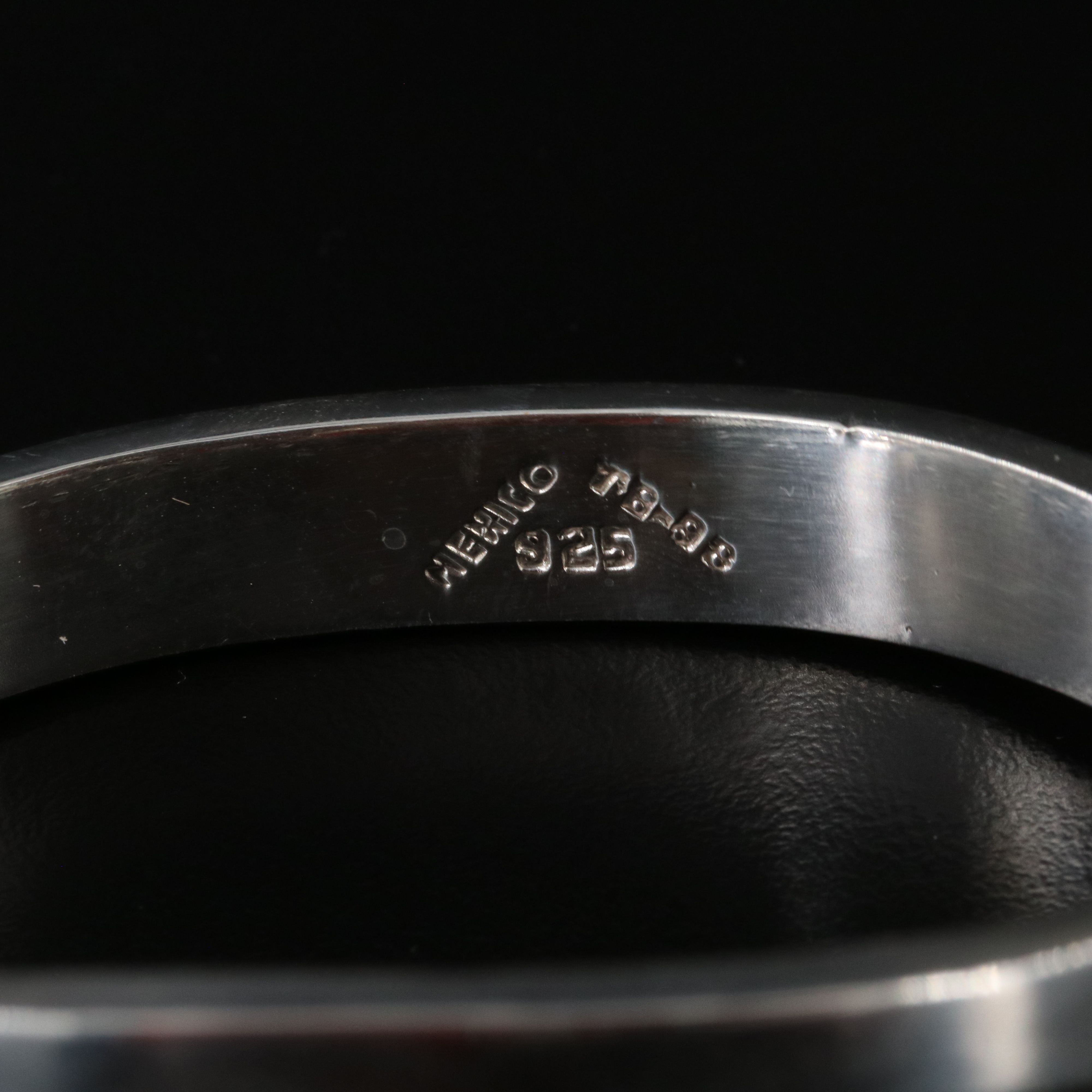 Mexican Sterling Faux Gemstone Bracelet