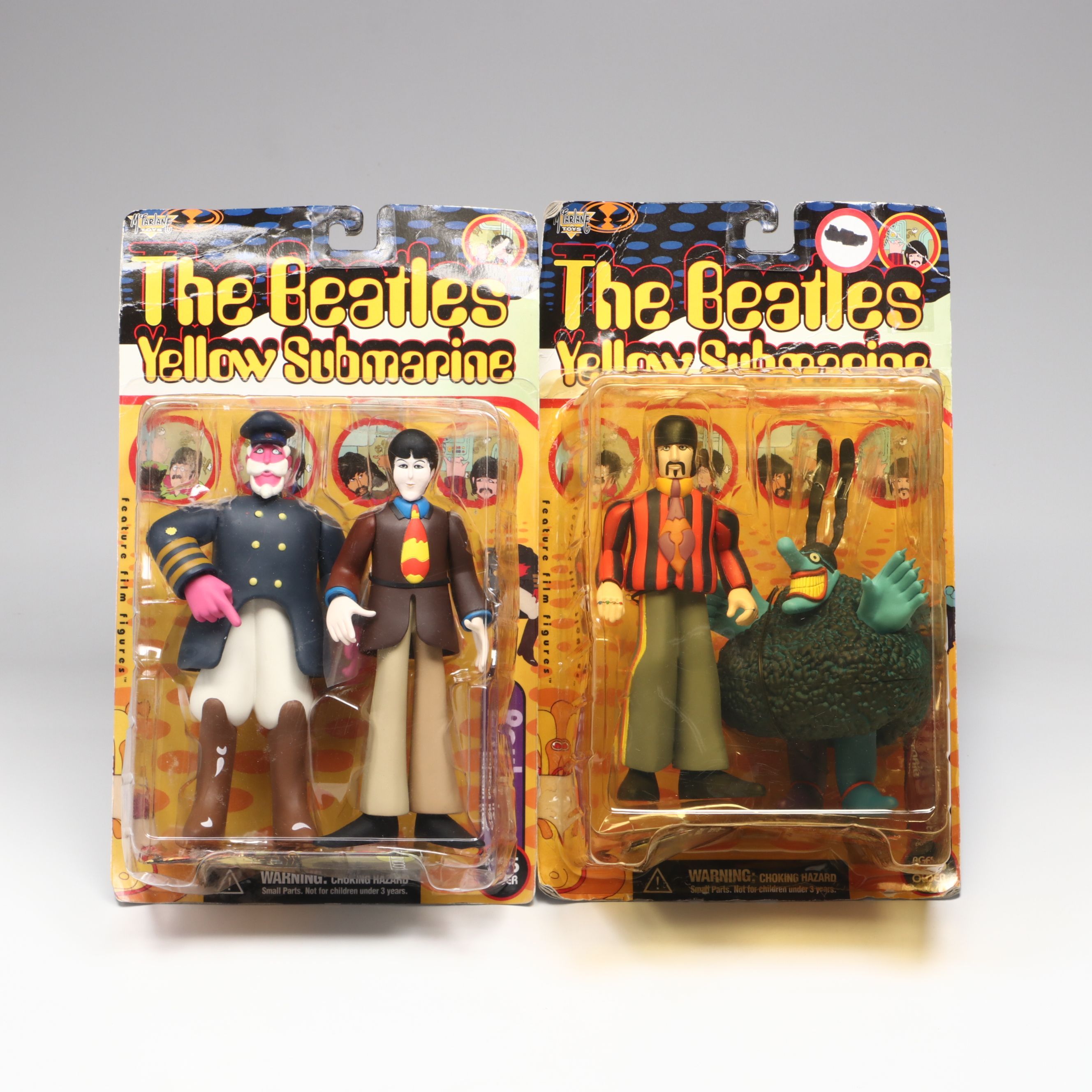 McFarlane Toys "The Beatles Yellow Submarine" Action Figures