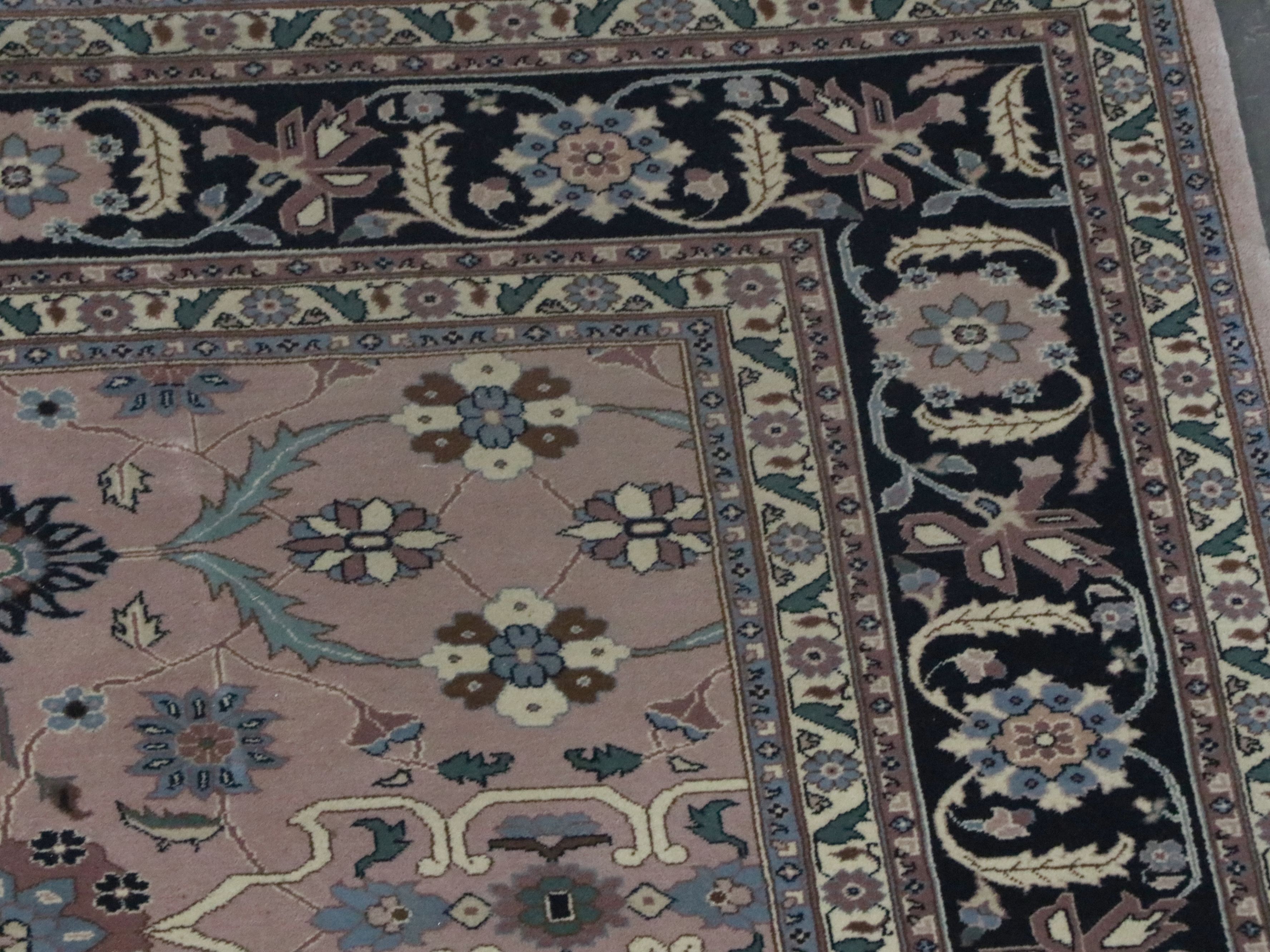 11'10" x 18'3" Hand-Knotted Pakistani Peshawar Mansion or Palace-Sized Rug