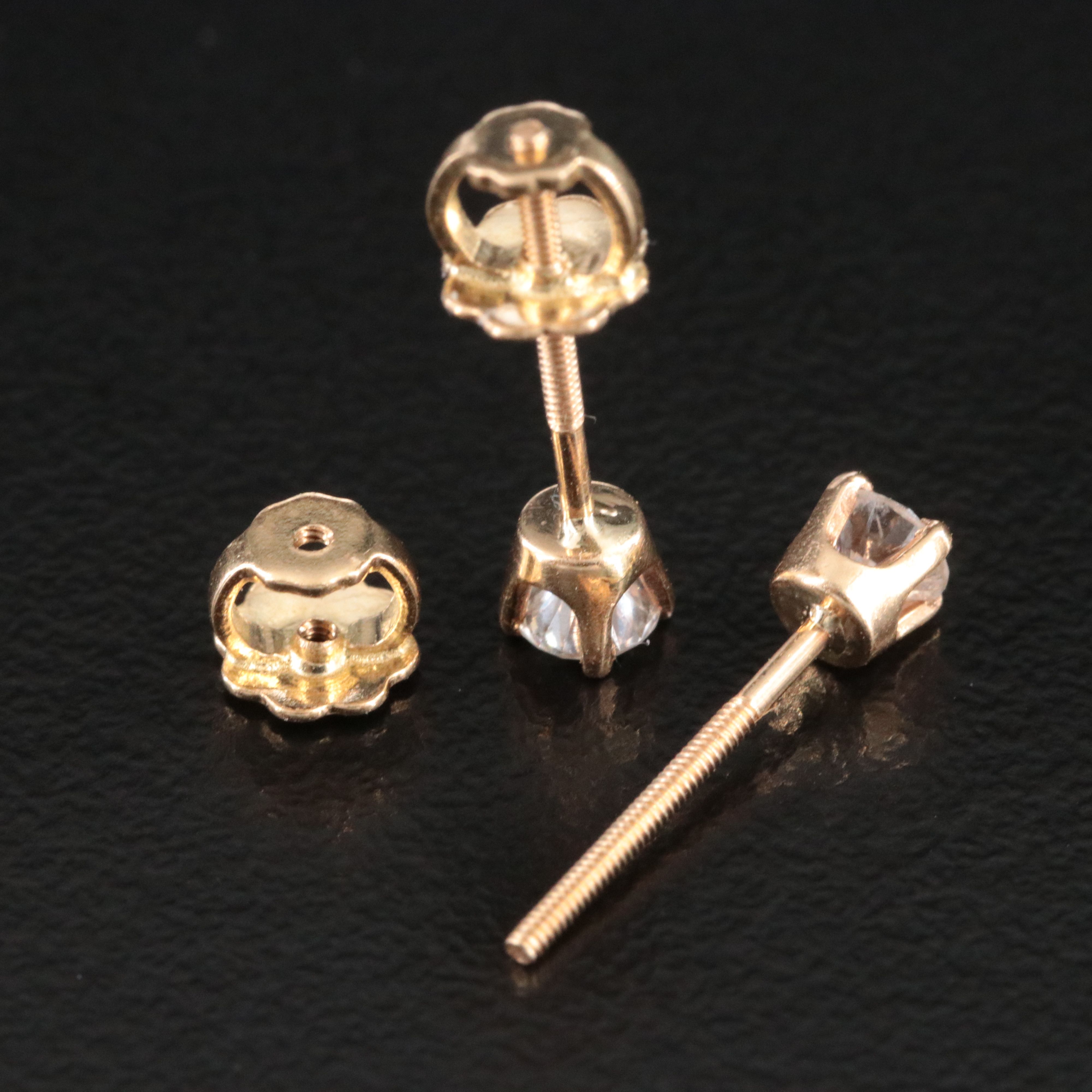 14K 0.23 CTW Diamond Stud Earrings