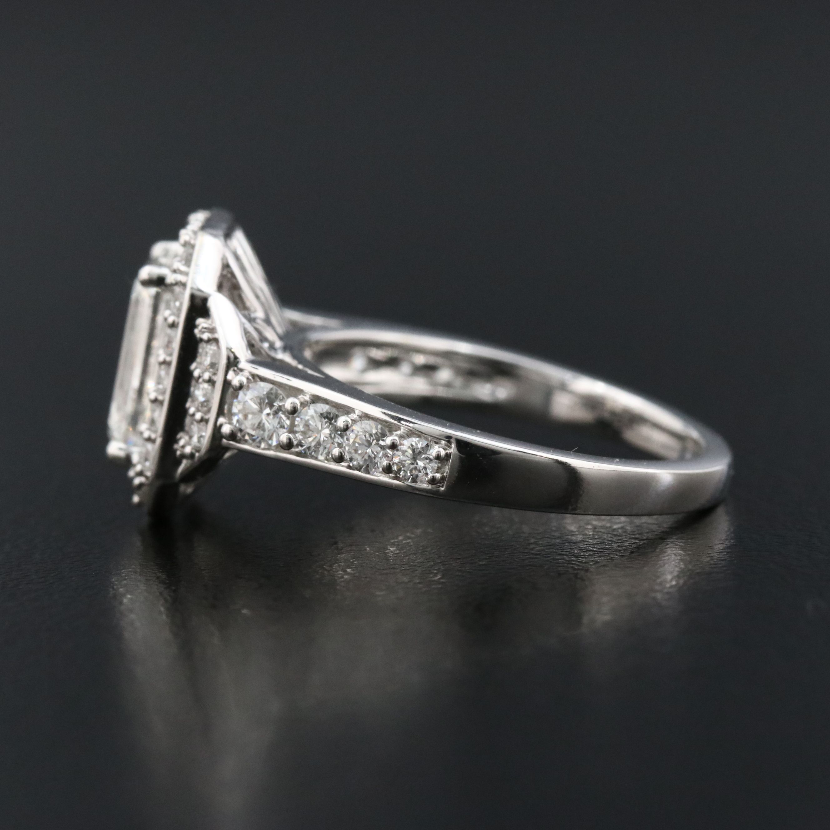 14K 3.26 CTW Lab Grown Diamond Ring