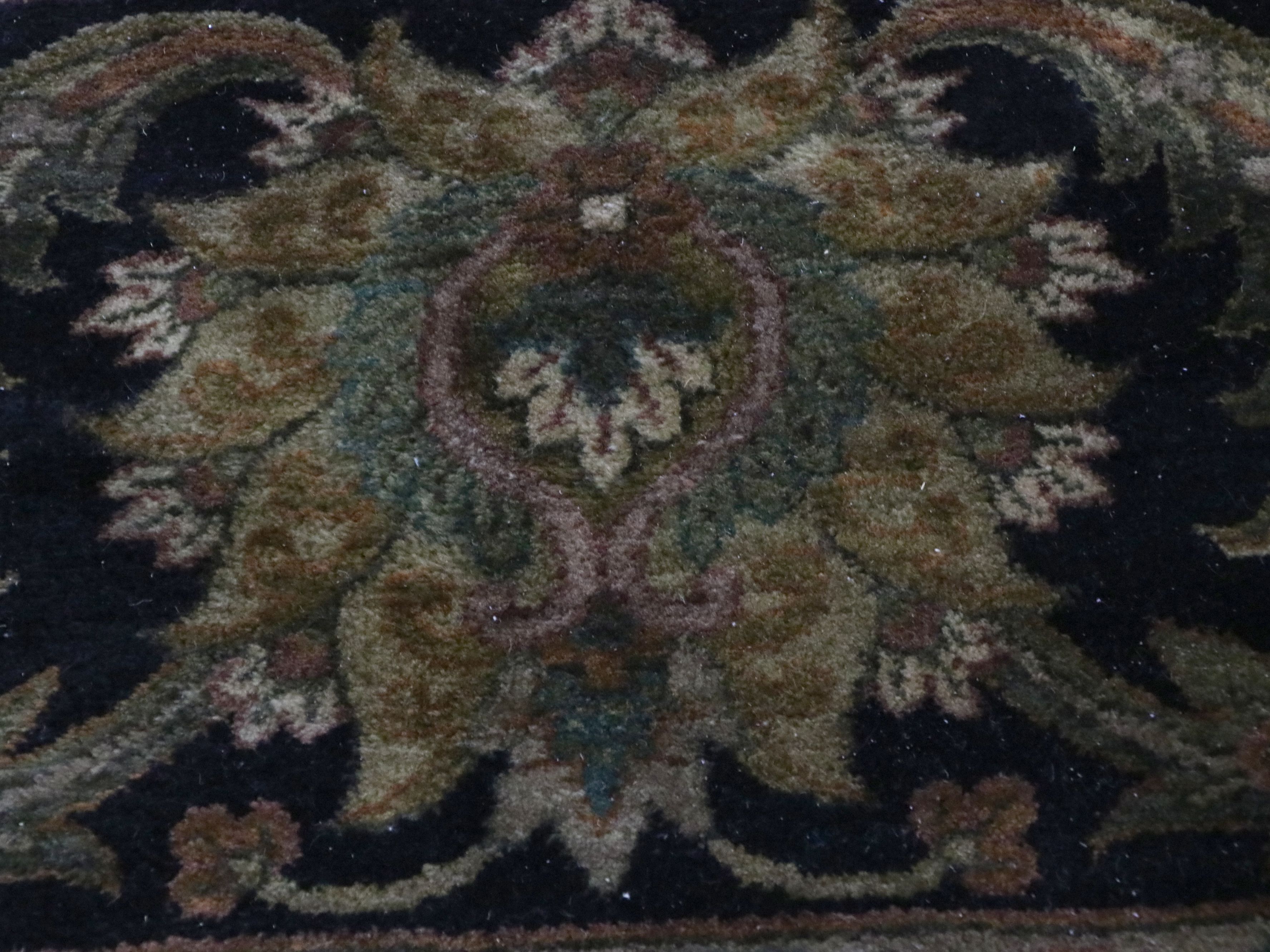 12'3 x 18'5 Hand-Knotted Indian Agra Palace-Sized Rug