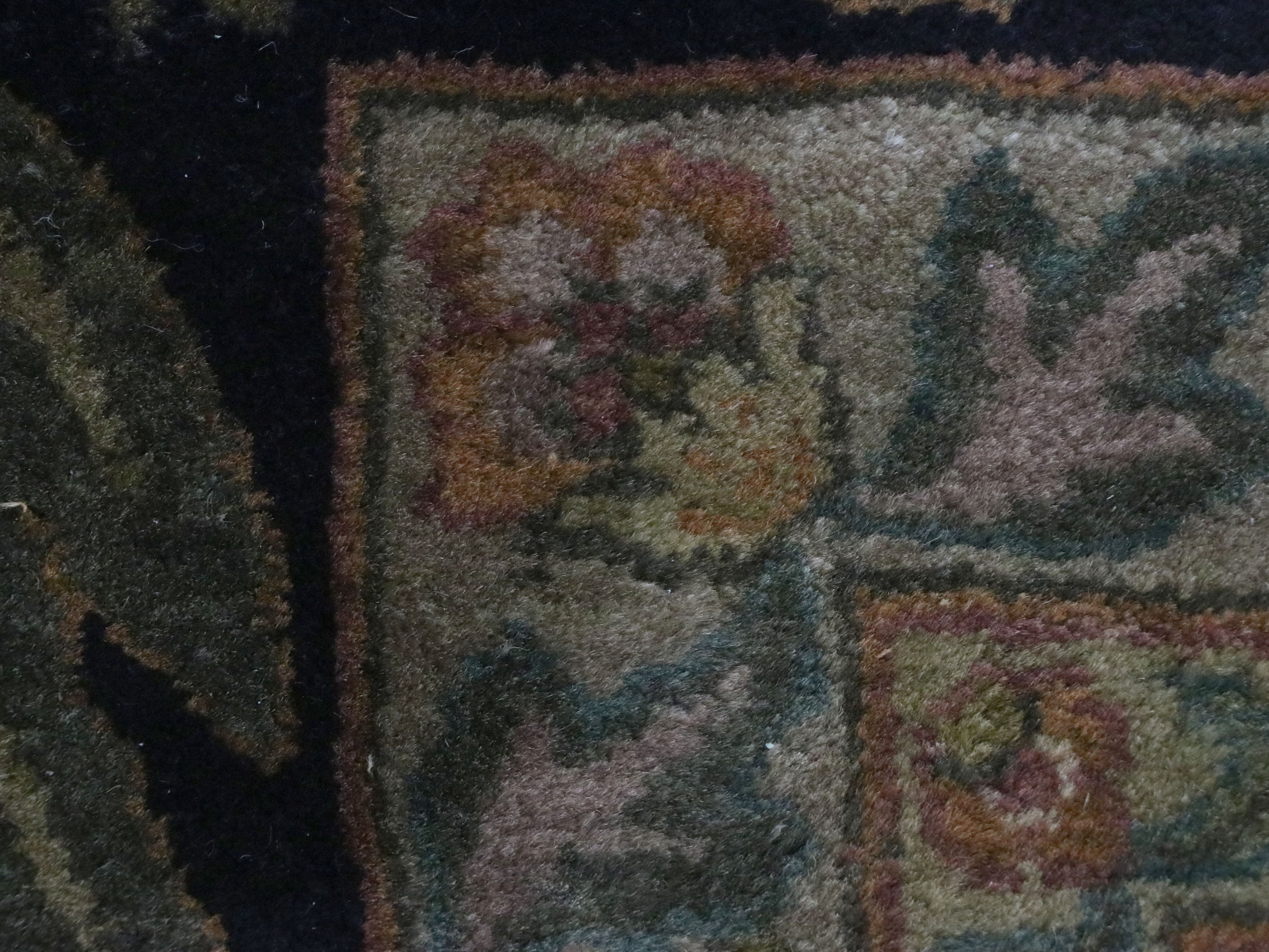 12'3 x 18'5 Hand-Knotted Indian Agra Palace-Sized Rug