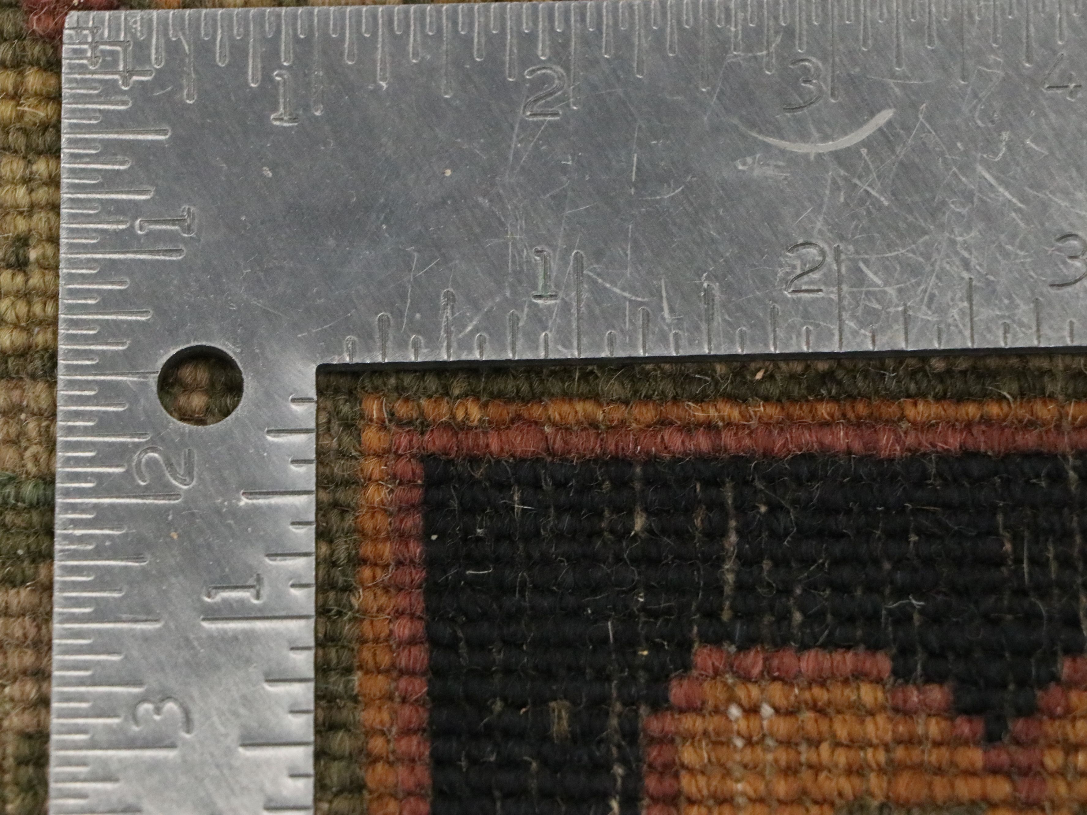 12'3 x 18'5 Hand-Knotted Indian Agra Palace-Sized Rug