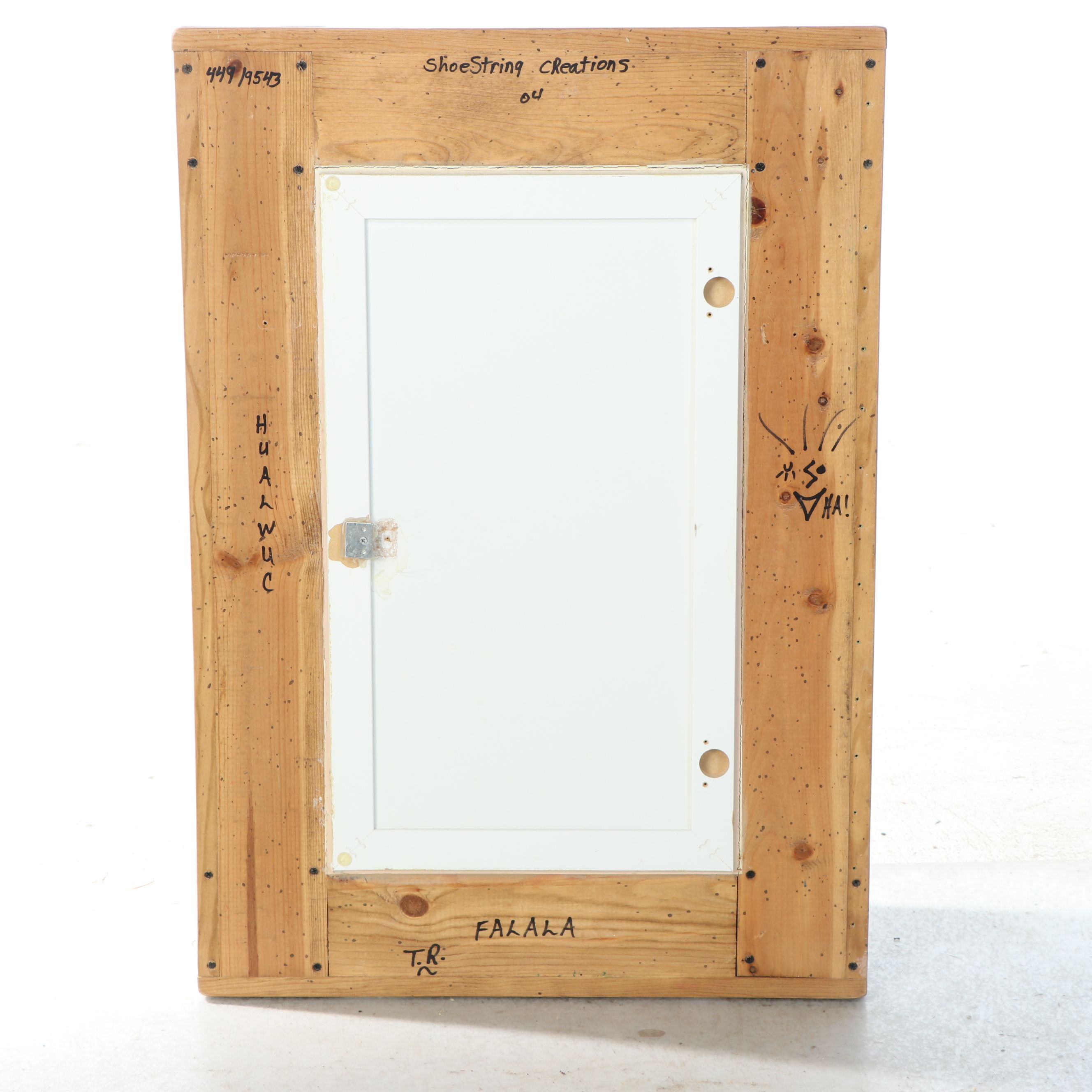 Shoestring Creations Whimsical Handcrafted Wall Mirror