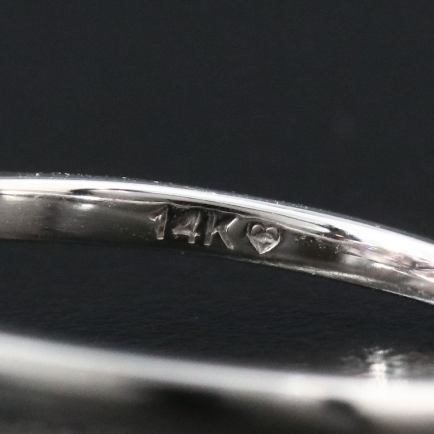 14K 3.42 CTW Lab Grown Diamond Ring with Fancy Pink Center