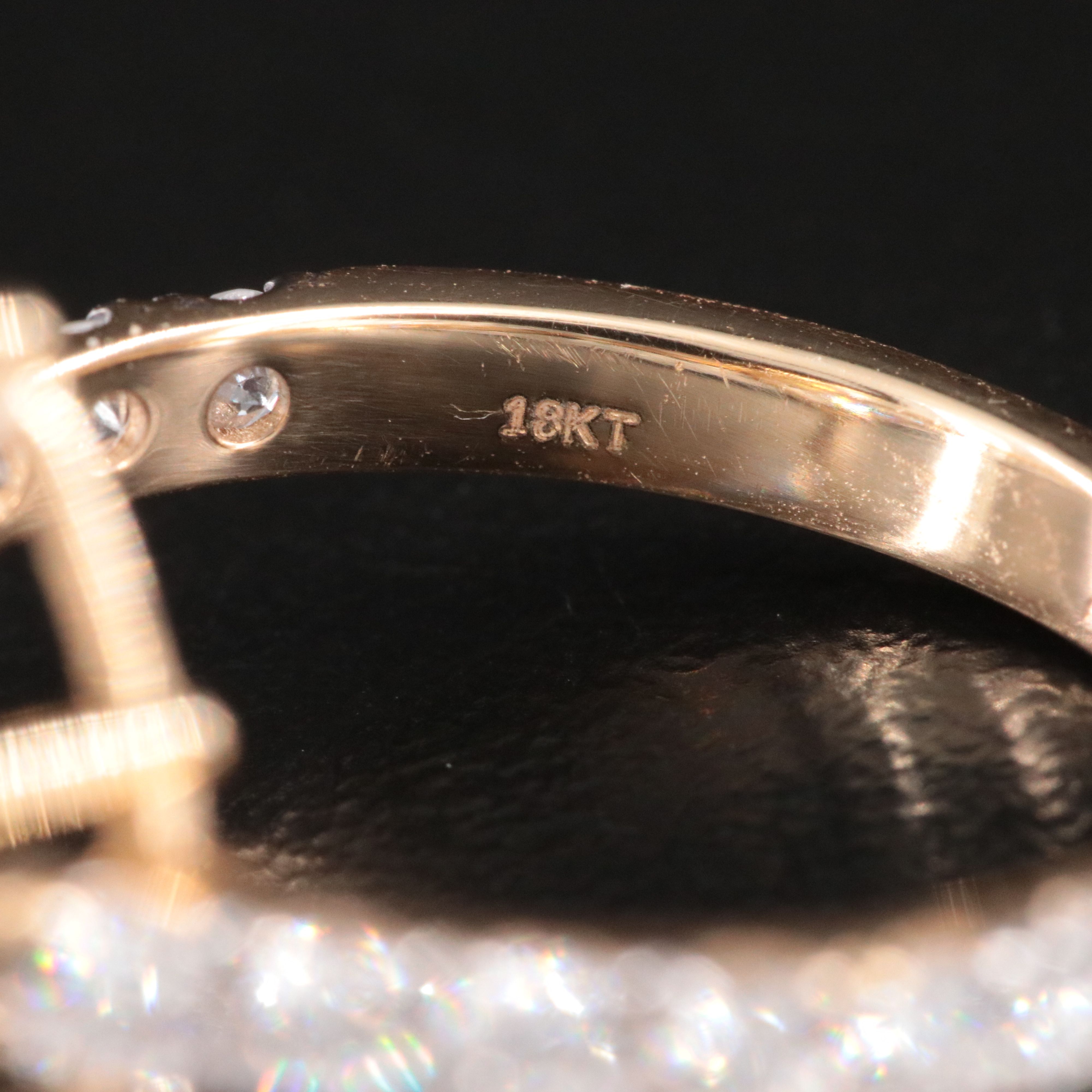 18K 2.50 CTW Lab Grown Diamond Ring with IGI Report