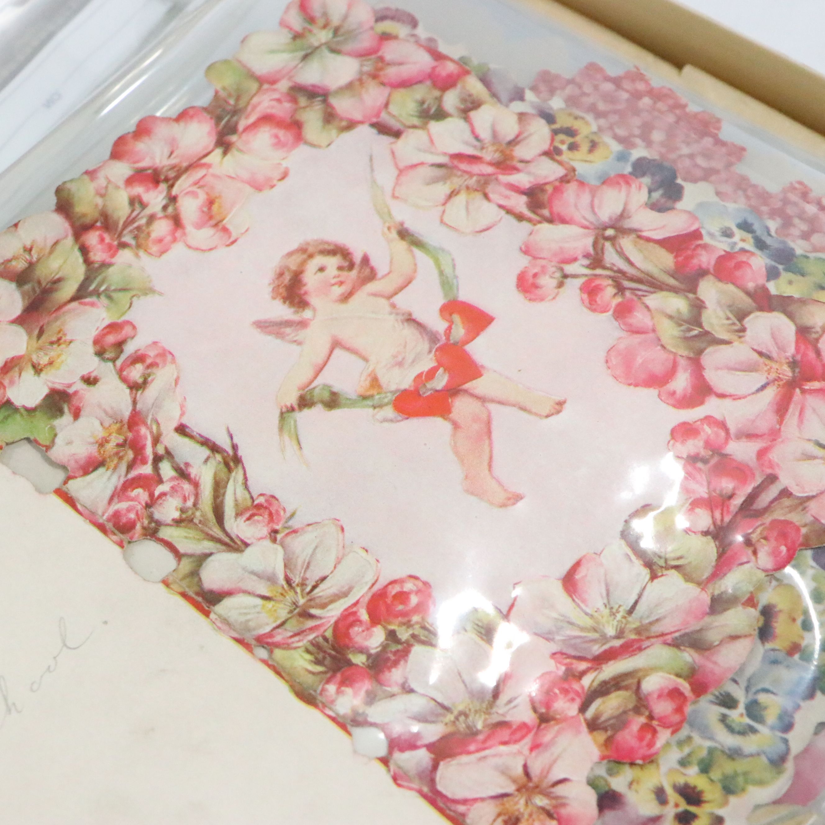 Die Cut Victorian Calling Cards and Valentines, Late 19th/Early 20th C.